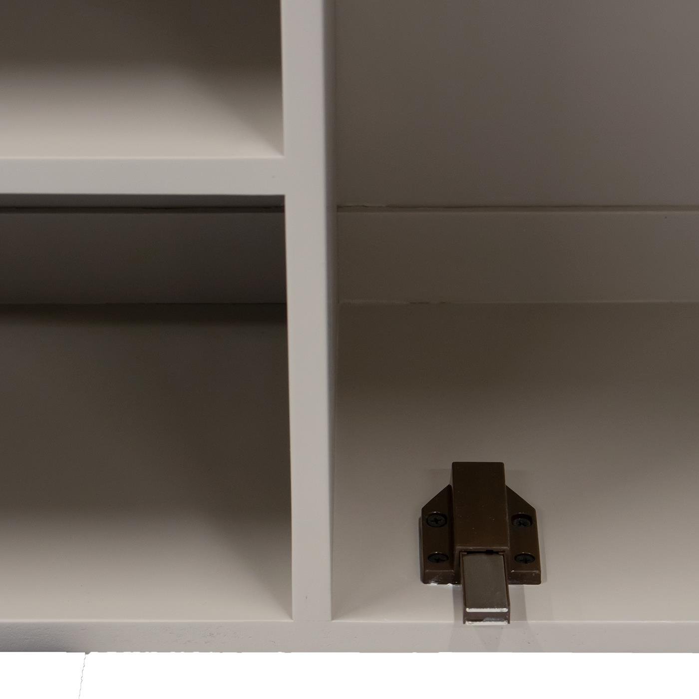 Giga Meubel - Zwevend Tv-Meubel Taupe 160cm - 3 Deurs - Mangohout