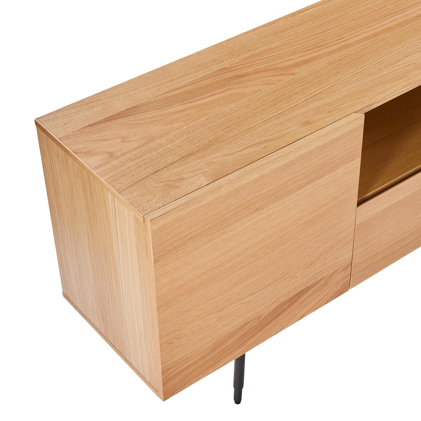 Giga Meubel - Dressoir Naturel Eiken - 180x40x76cm