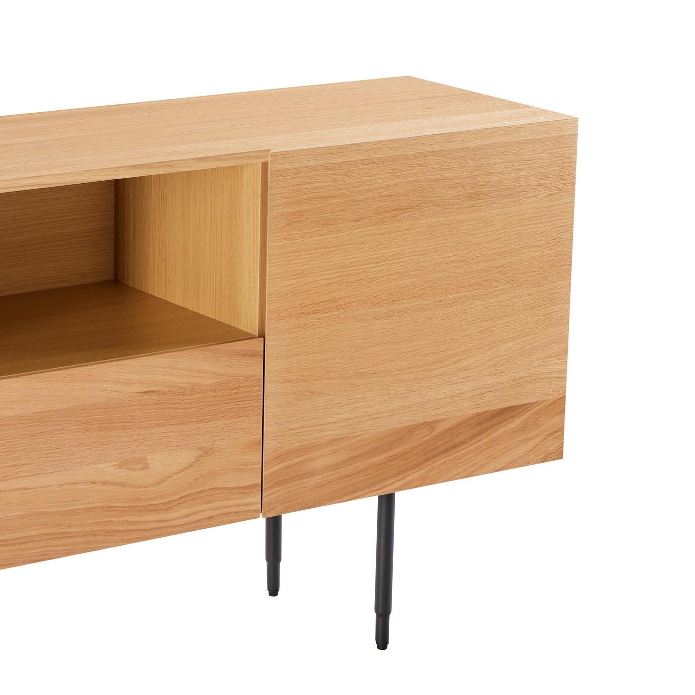 Giga Meubel - Dressoir Naturel Eiken - 180x40x76cm