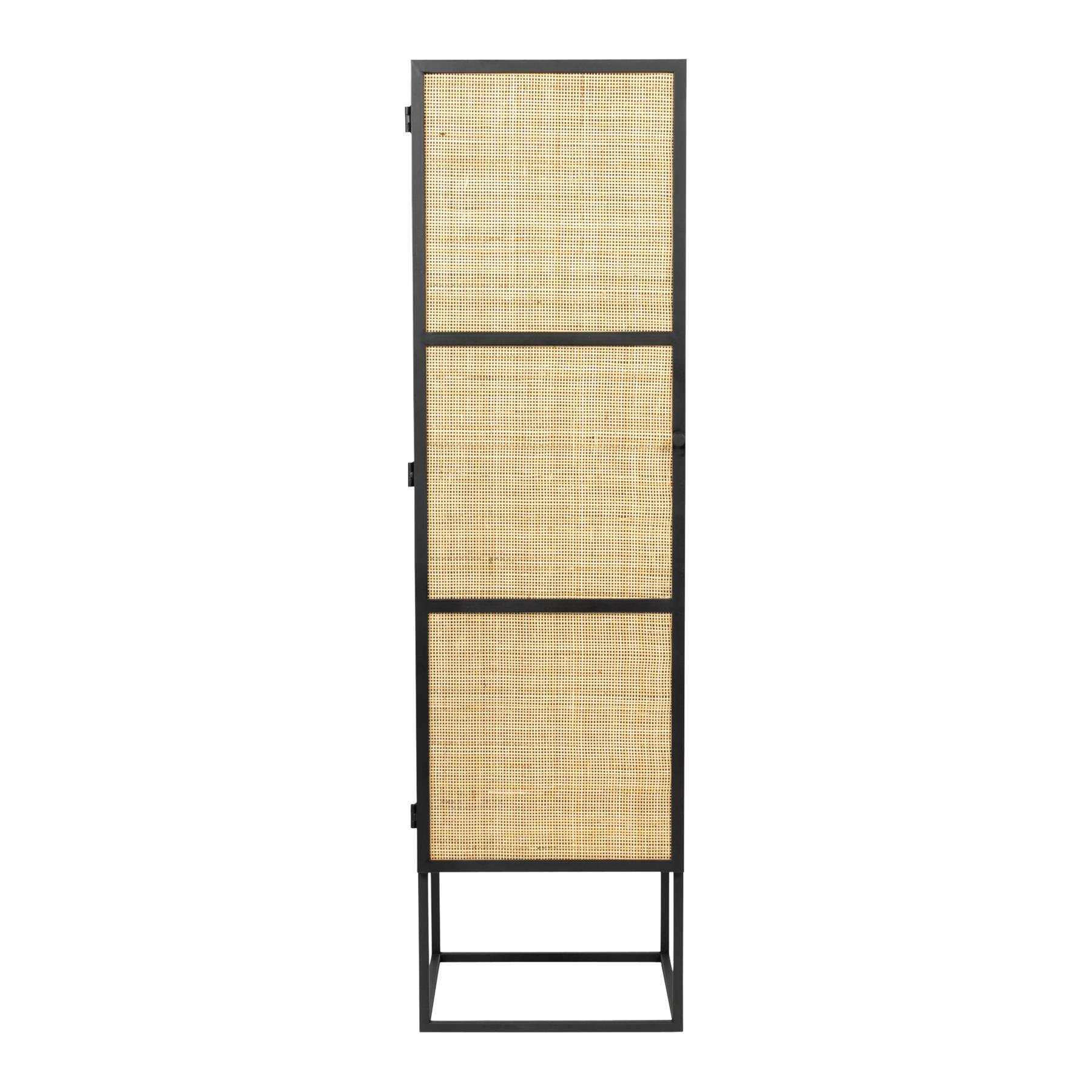 by fonQ Wave Opbergkast - H 145 x B 40 cm - Zwart