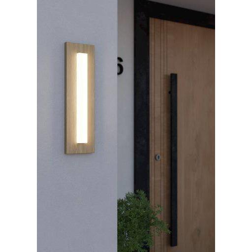 EGLO Bitetto Wandlamp - buitenverlichting - LED - Bruin