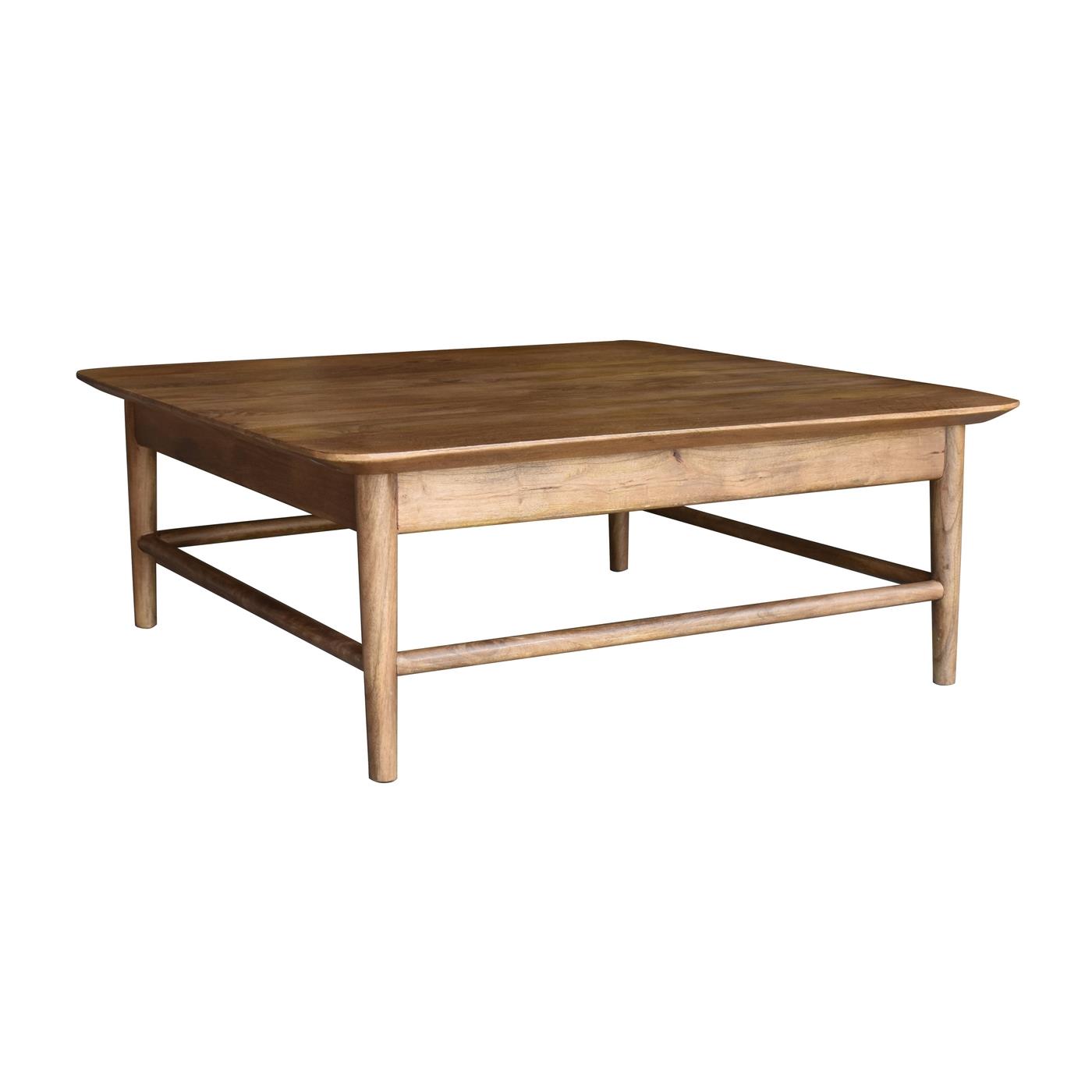 Giga Meubel - Salontafel Naturel 100cm - Mangohout - Tafel Lana
