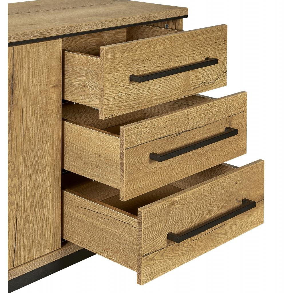 Dressoir Batenburg - Hout - Naturel - MDF