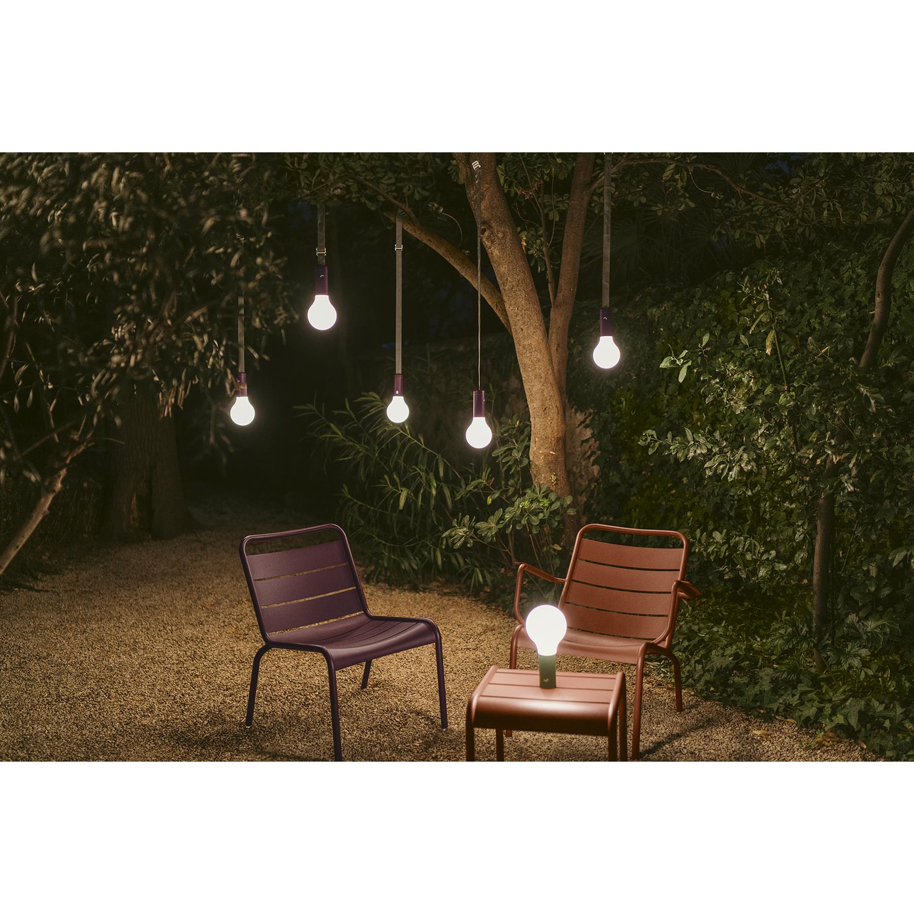 Fermob Aplo LED Tafellamp - Cerise noir