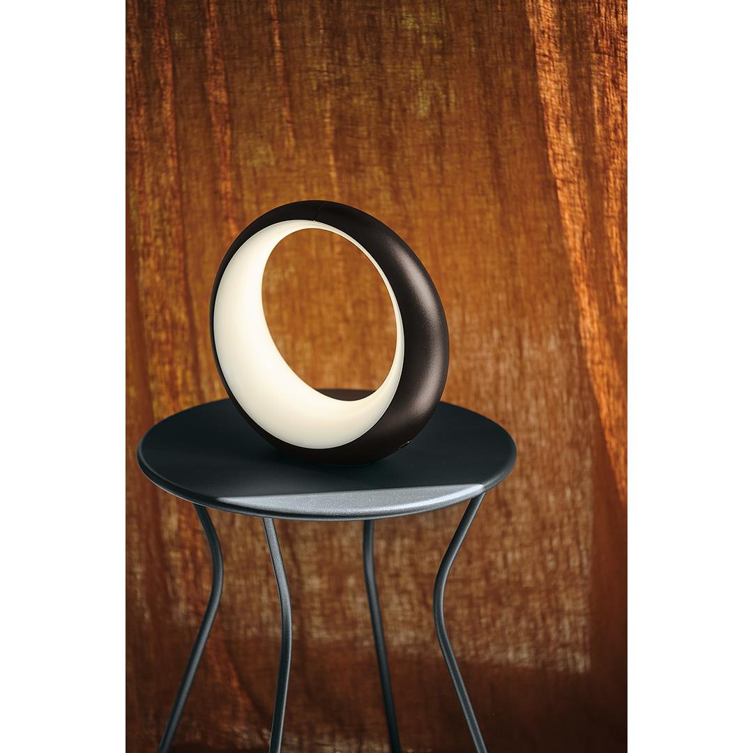 Fermob Hoopik Oplaadbare LED-lamp Ø24 cm - Reglisse