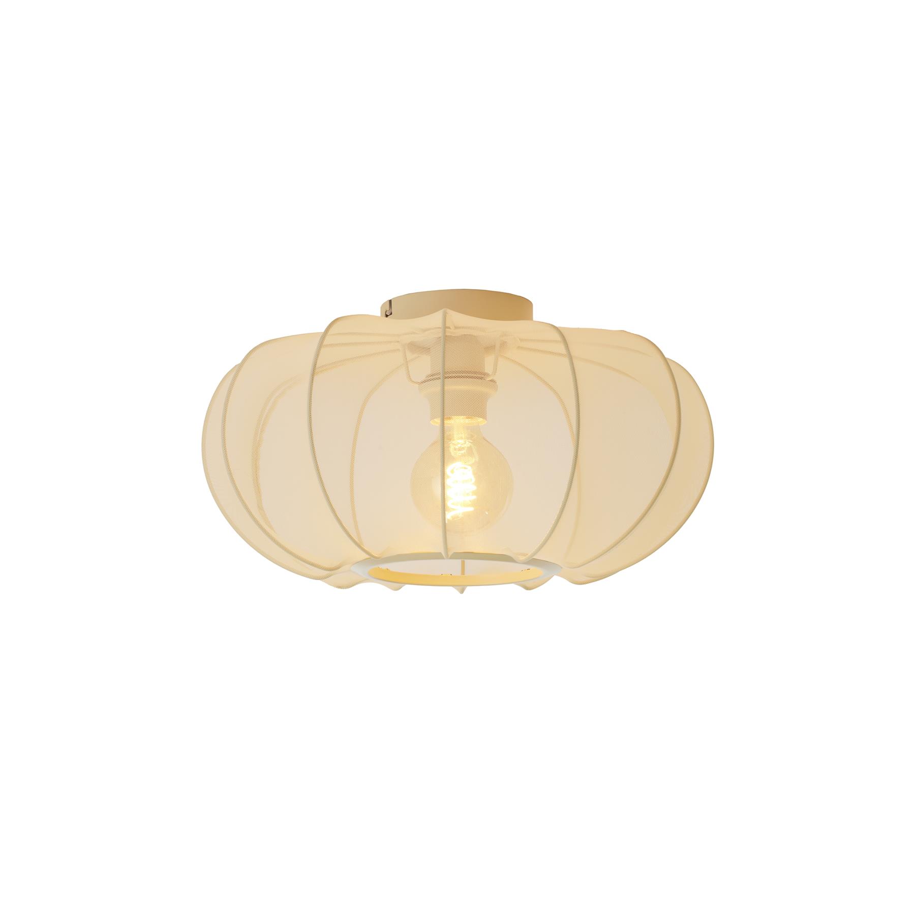 Light & Living - Plafonnière PLUMALIA - Ø40x21cm - Beige