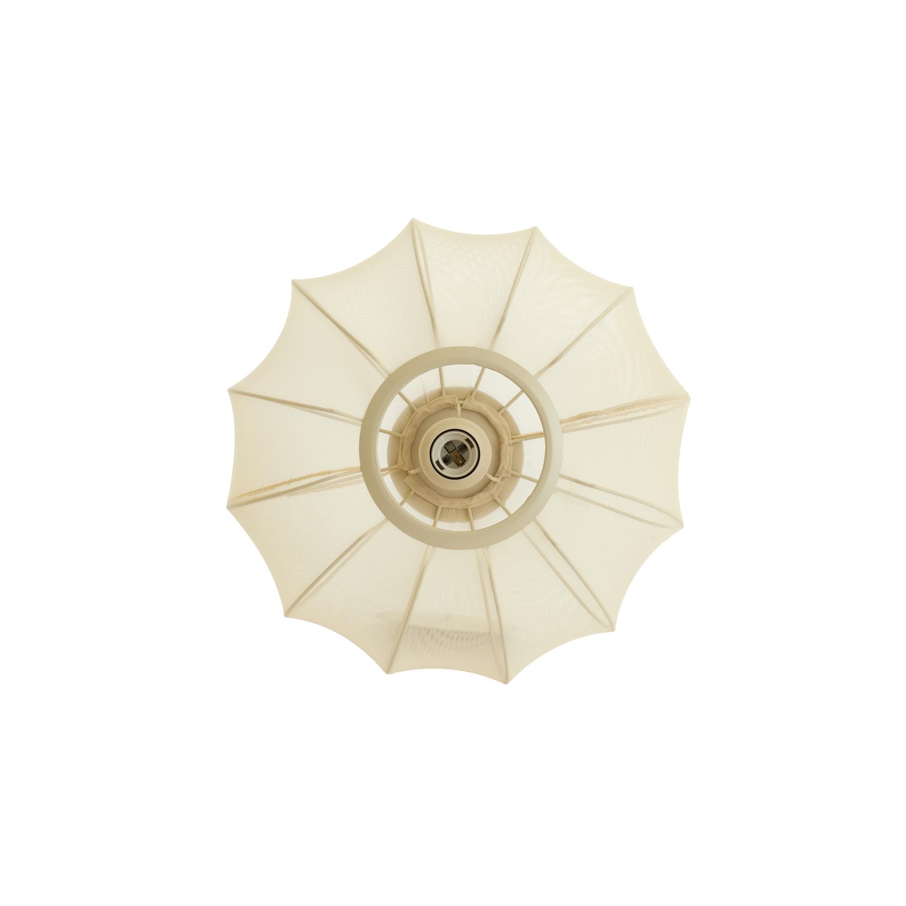Light & Living - Plafonnière PLUMALIA - Ø40x21cm - Beige