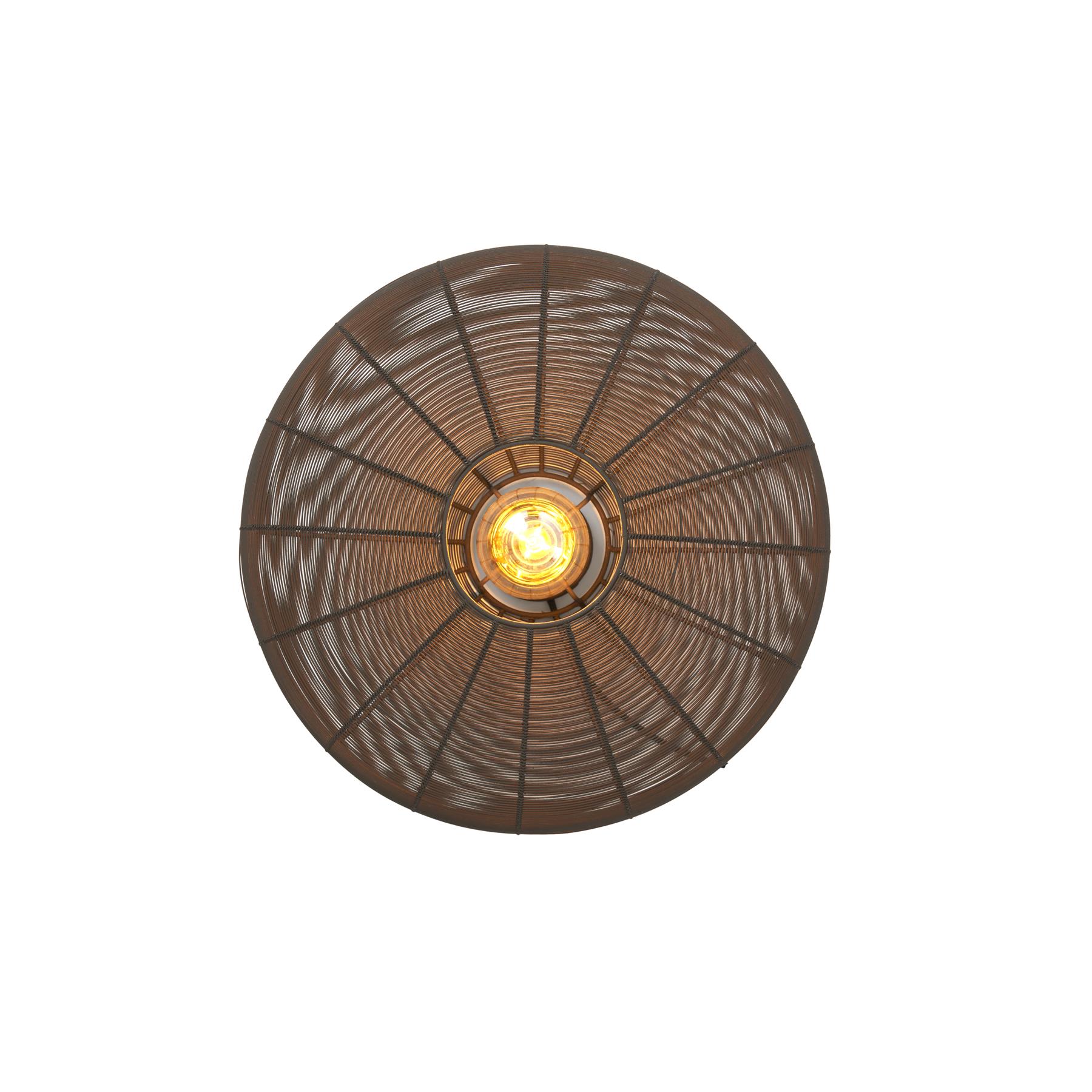 Light & Living - Plafonnière BAHOTO - Ø51x18cm - Bruin