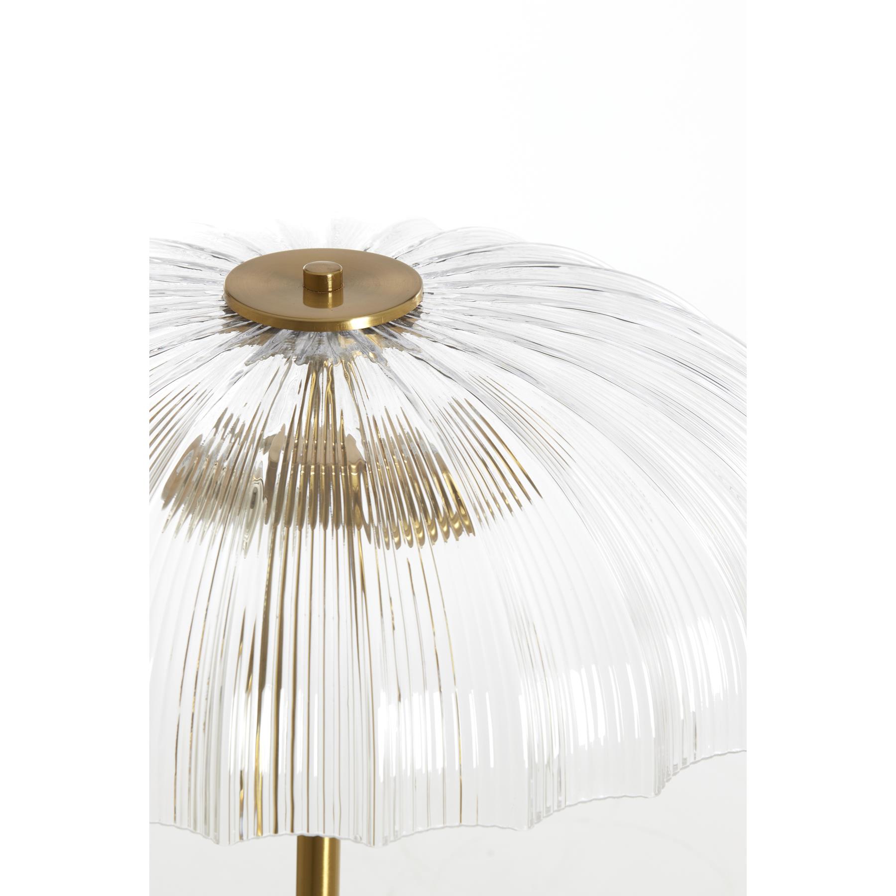 Light & Living - Vloerlamp FUNGO - Ø50x155cm - Helder