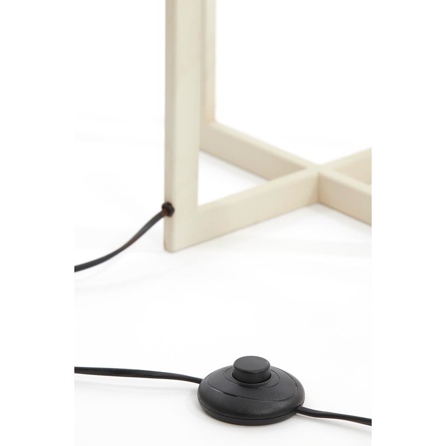 Light & Living - Vloerlamp MACE - Ø30x140cm - Wit