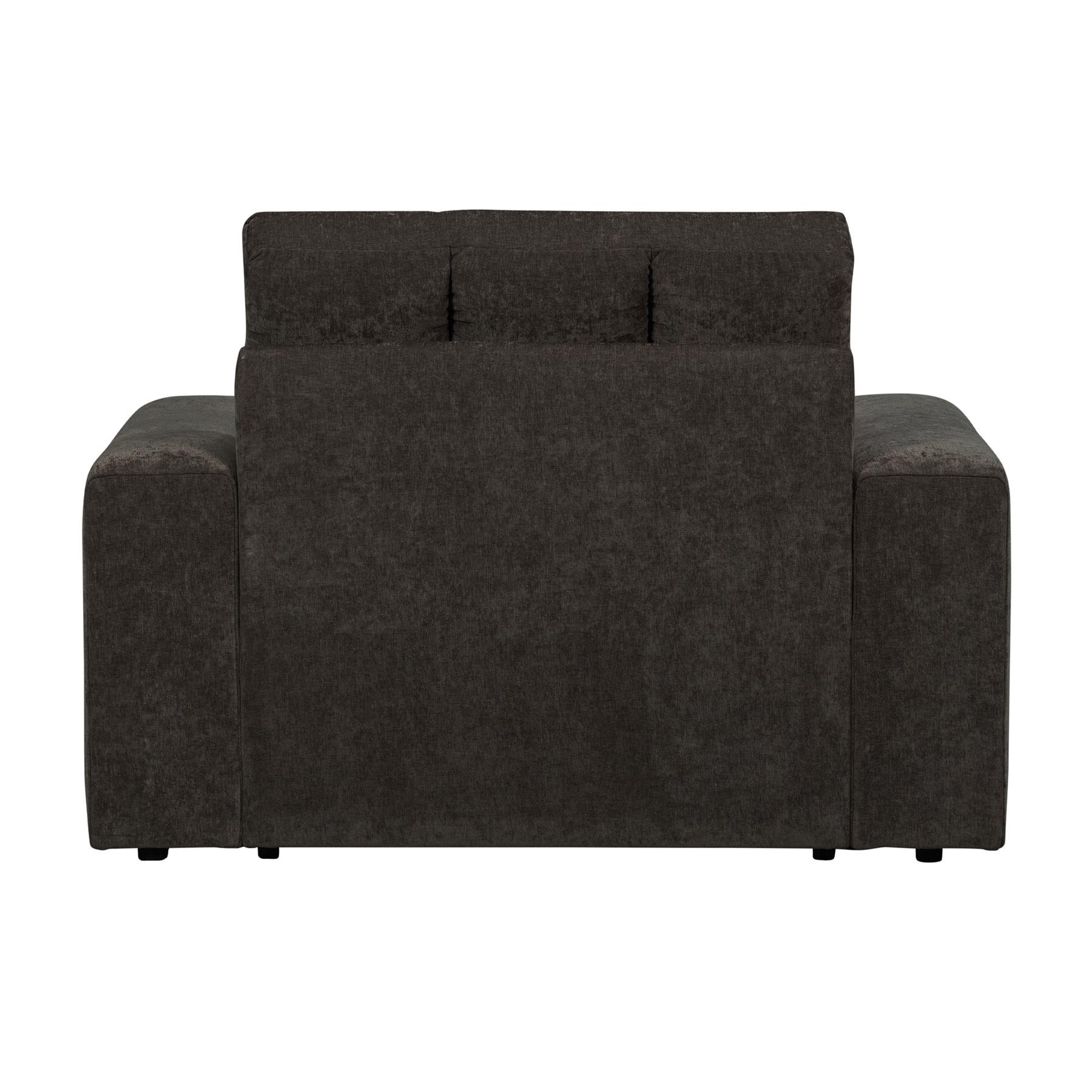 WOOOD Second Date Fauteuil - Vintage - Antraciet