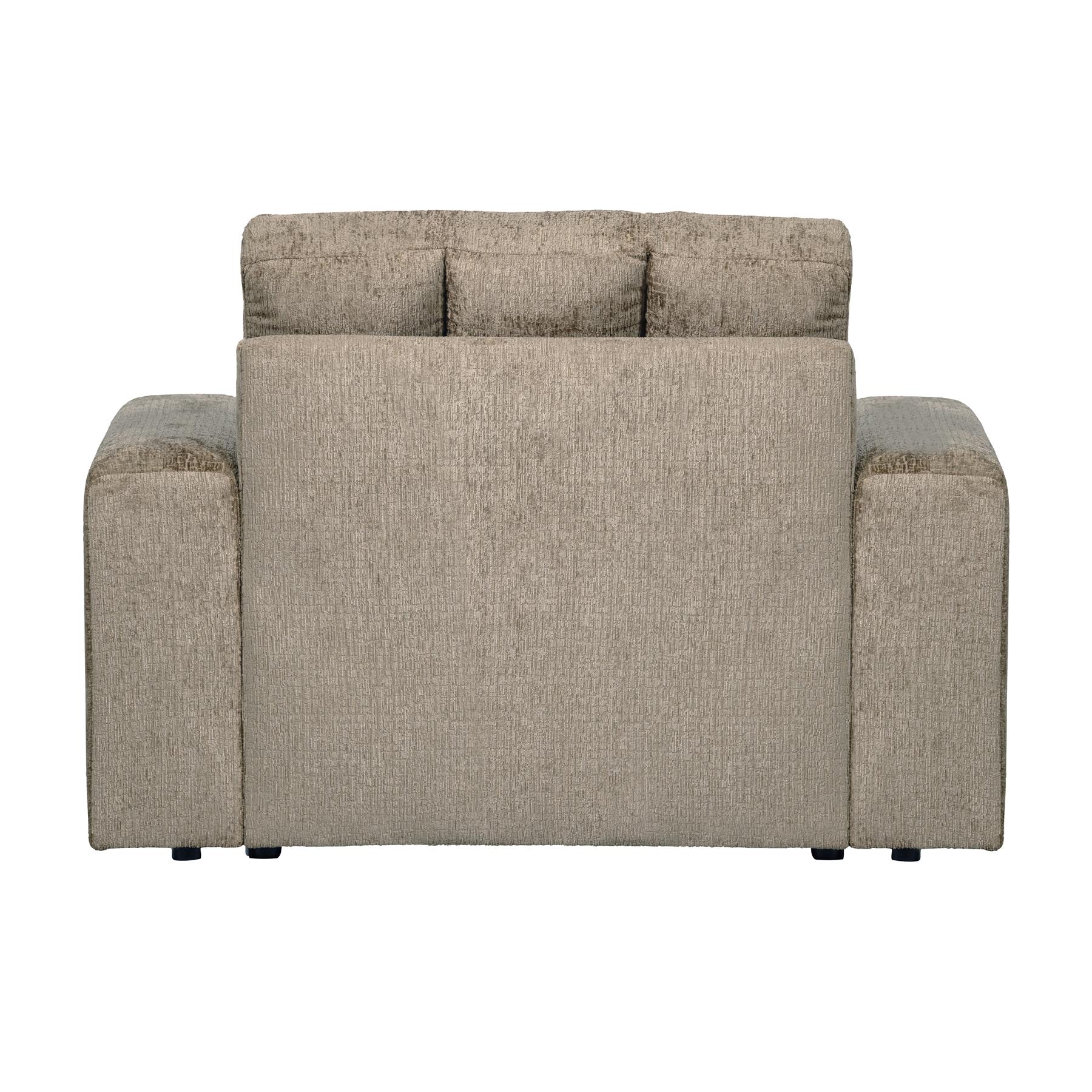 WOOOD Second Date Fauteuil - Structure Velvet - Wheatfield