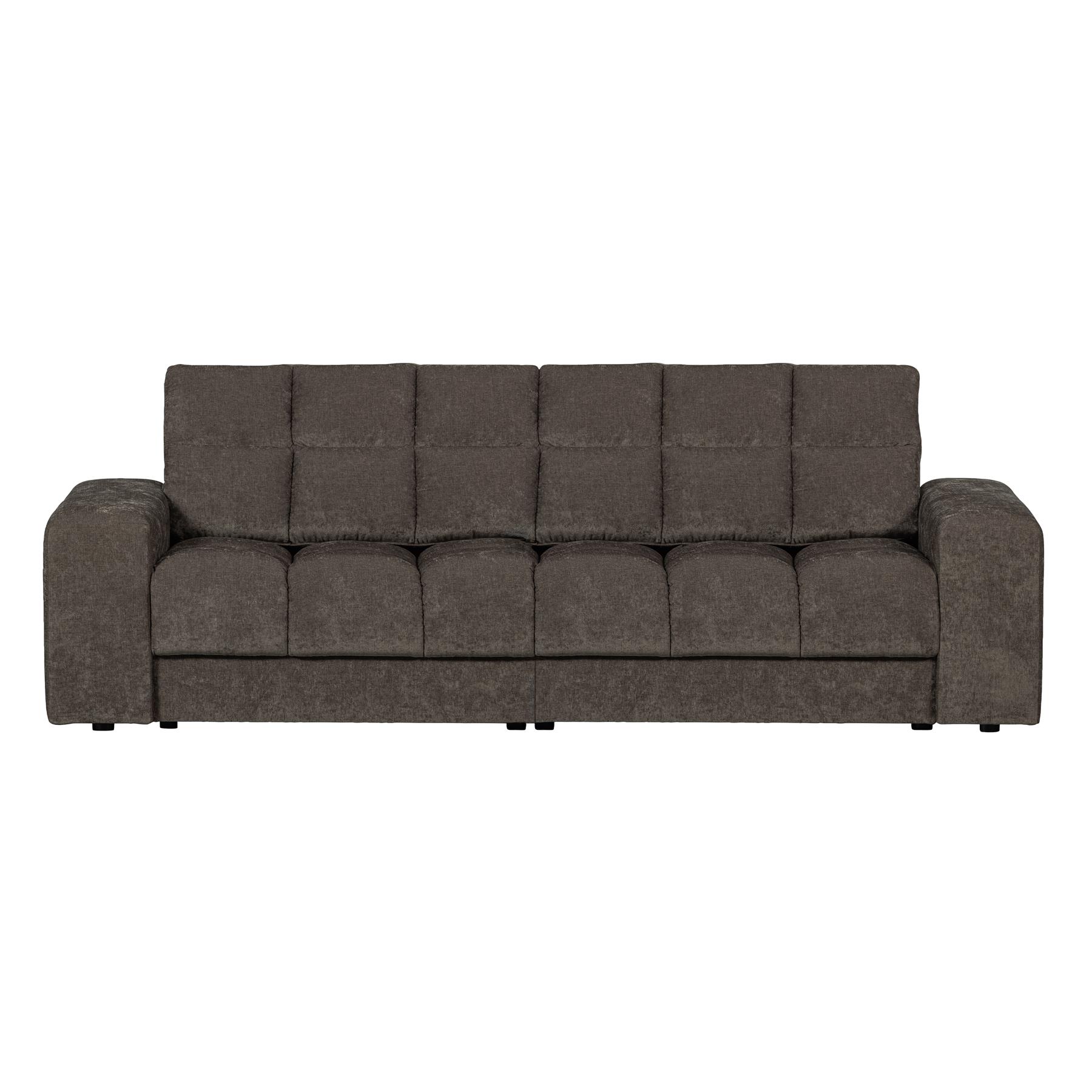 WOOOD Second Date 2-zits Bank - Vintage - Warm Grijs
