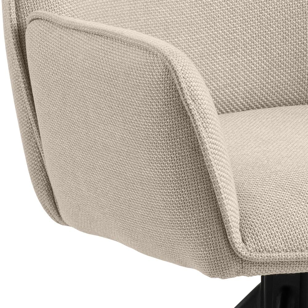 by fonQ Buffy Draaibare Eetkamerstoel - Beige