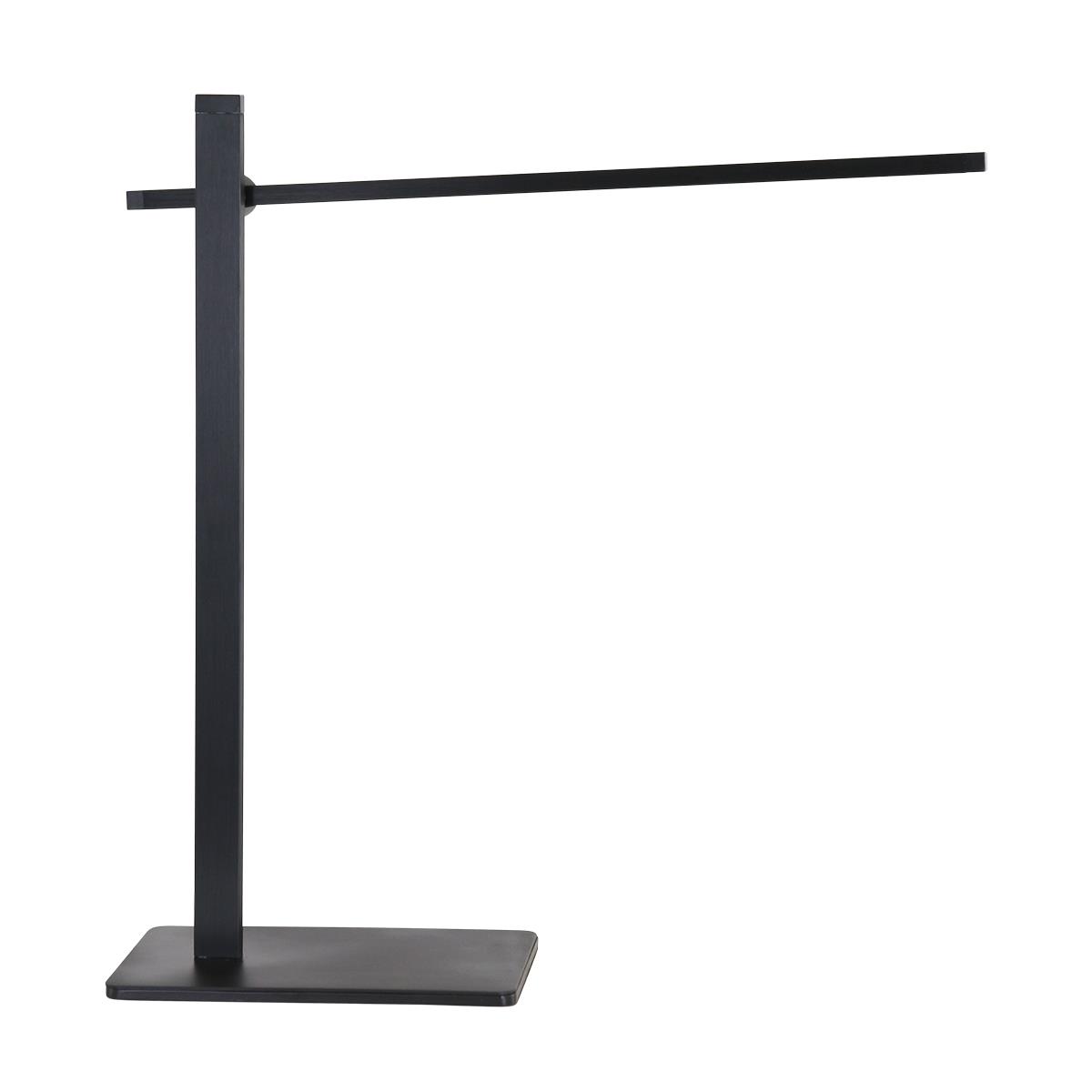 Mexlite - tafellamp - Stekk - zwart - aluminium kunststof - bureaulamp - LED - 2689ZW
