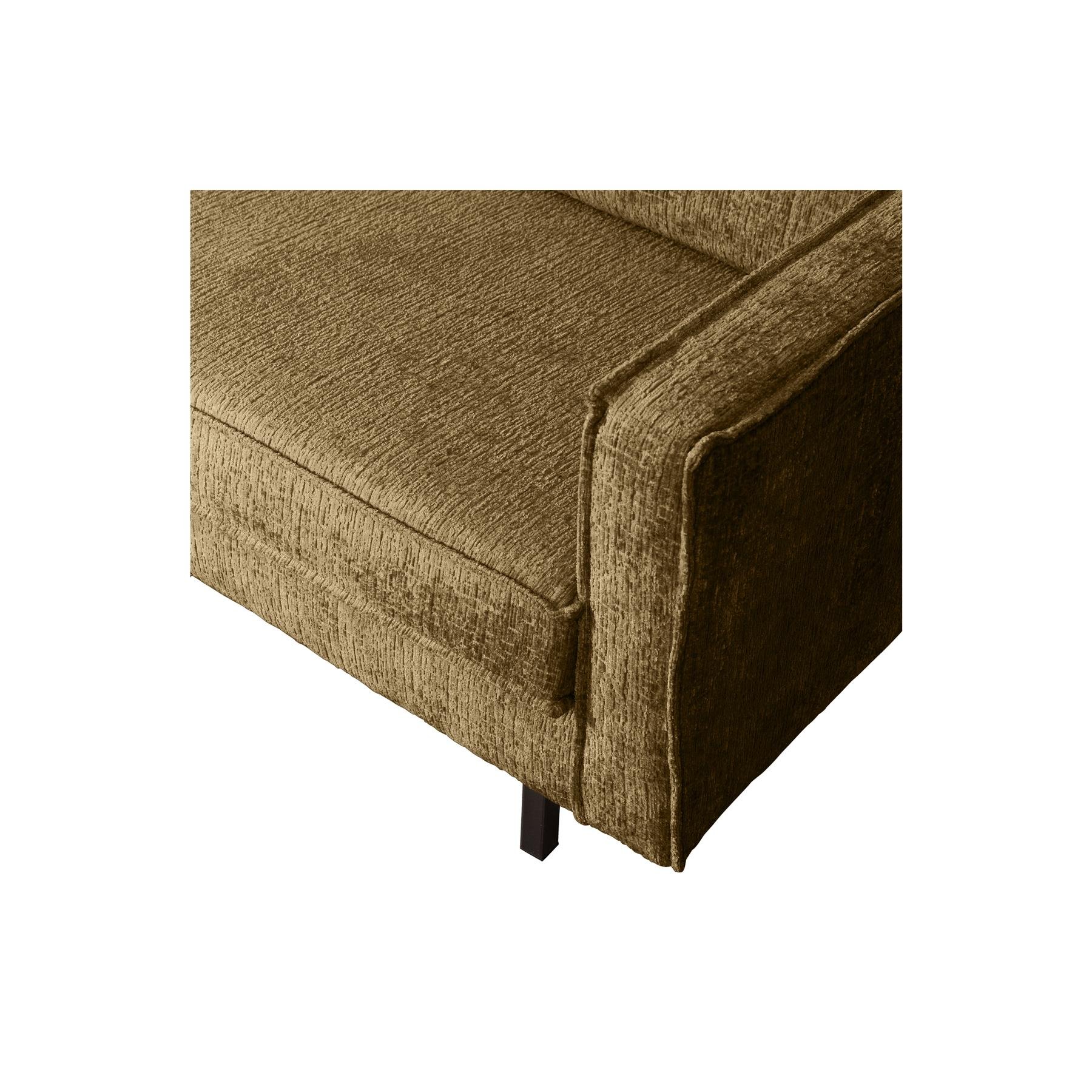 BePureHome Hoekbank Links Rodeo - Velvet - Brass - 85x266x213