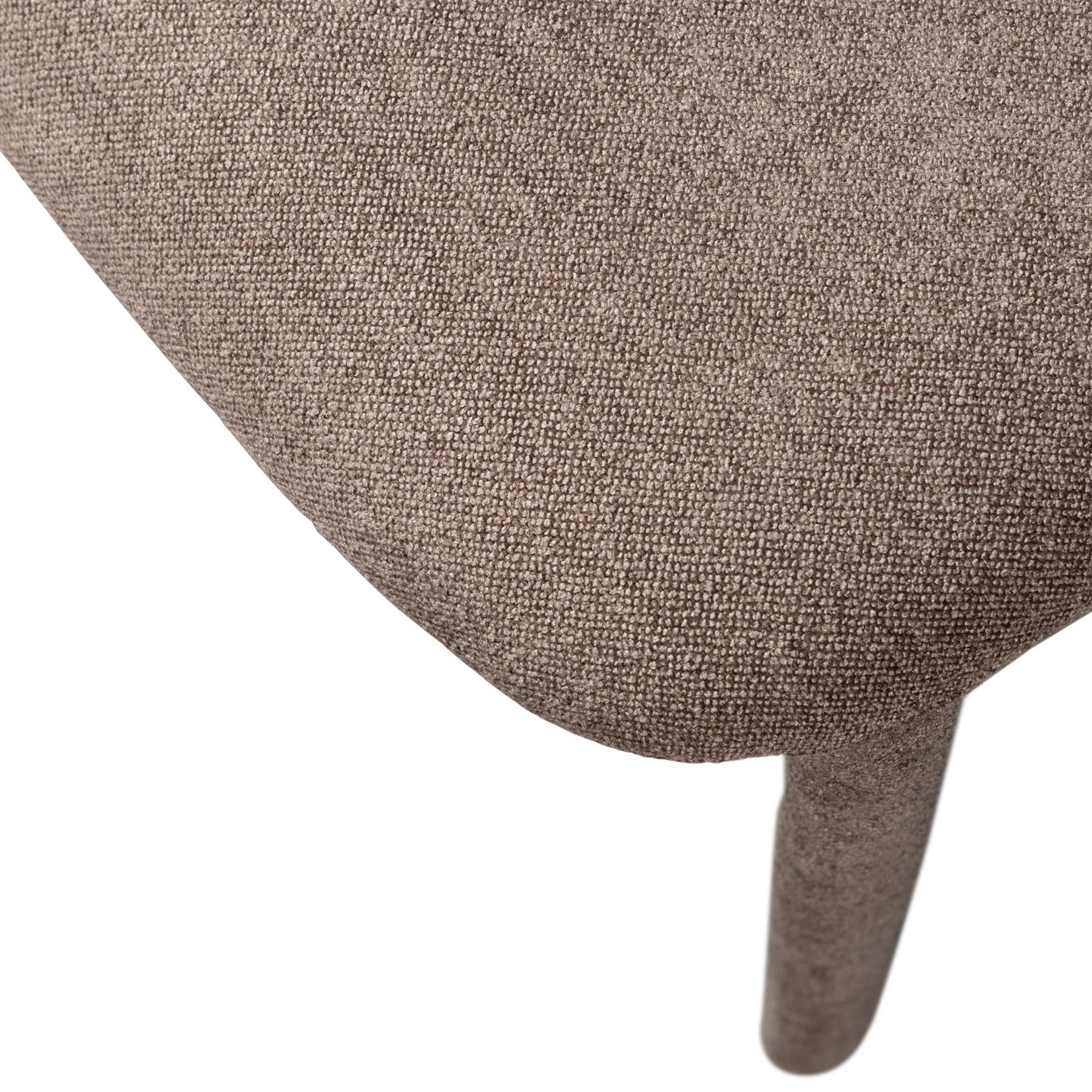 BePureHome Noble Eetkamerstoelen - Polyester - Taupe - Set van 2
