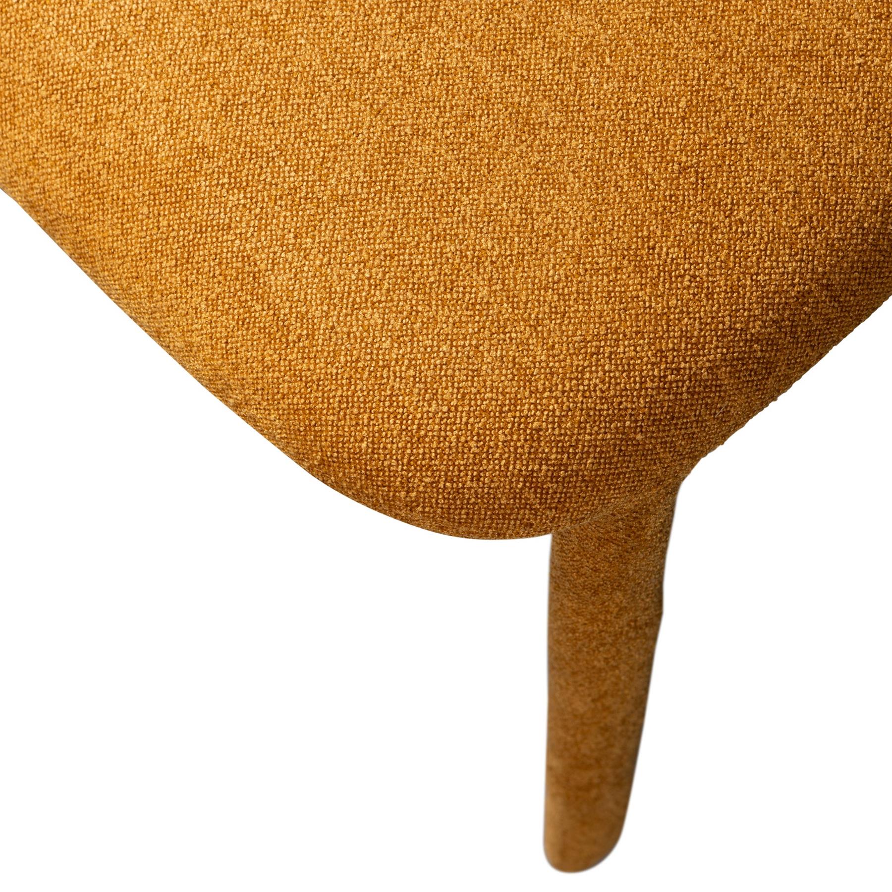 BePureHome Noble Eetkamerstoelen - Polyester - Corn - Set van 2