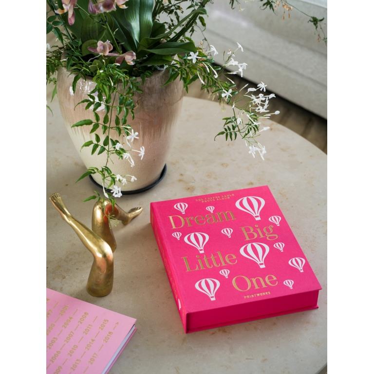 Printworks Fotoalbum Baby - Dream Big Little One - Roze