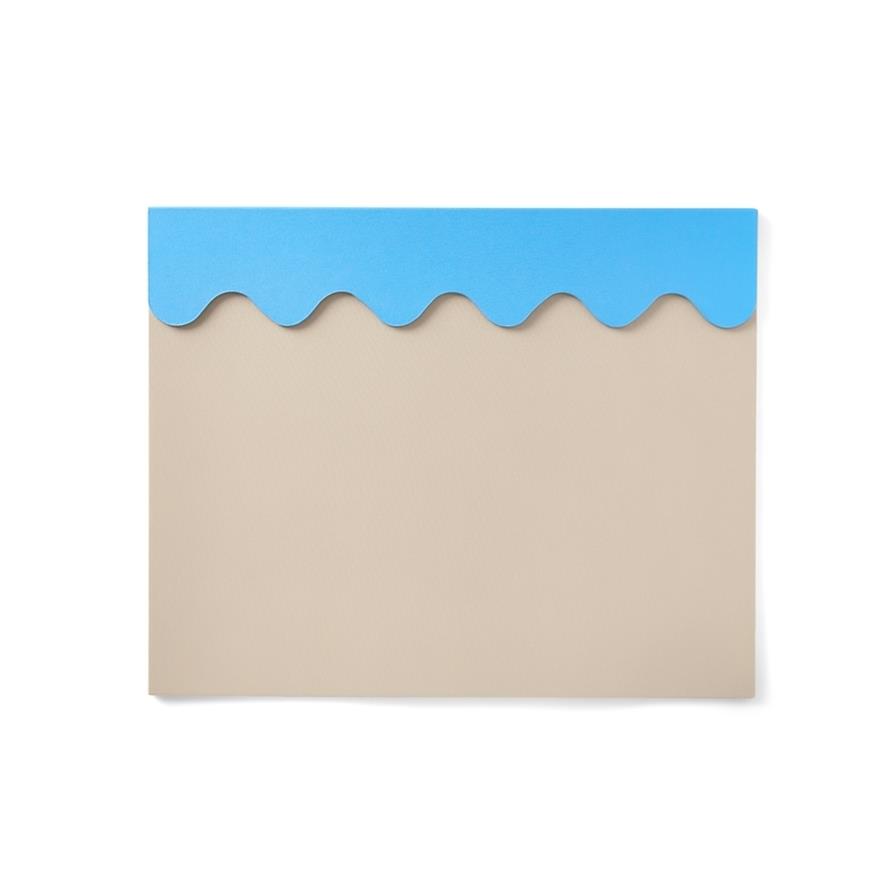 Printworks Bureau Onderlegger - Beige|Blauw