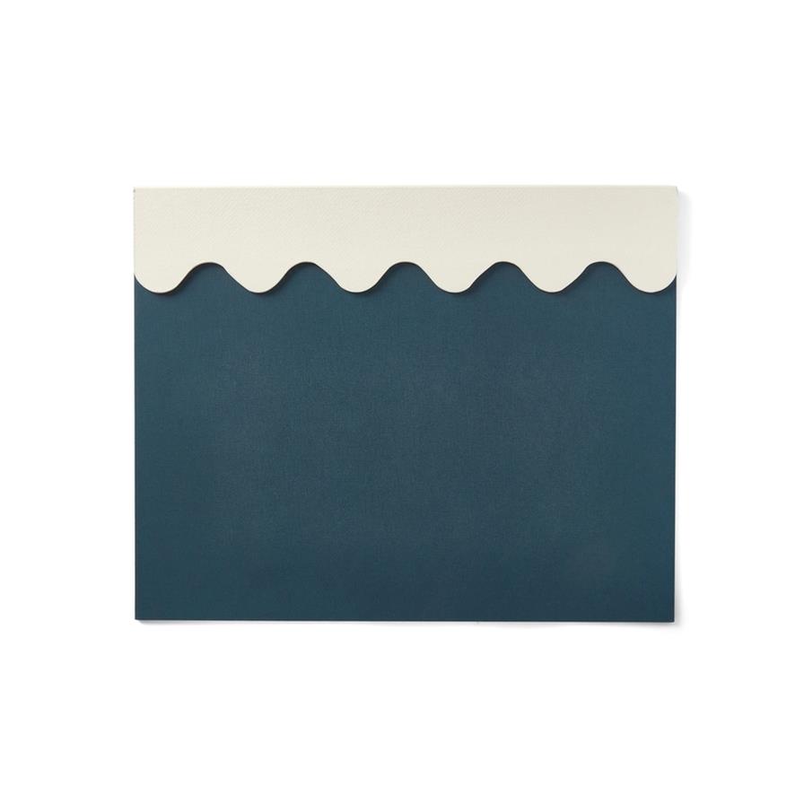 Printworks Bureau Onderlegger - Petrol|Creme