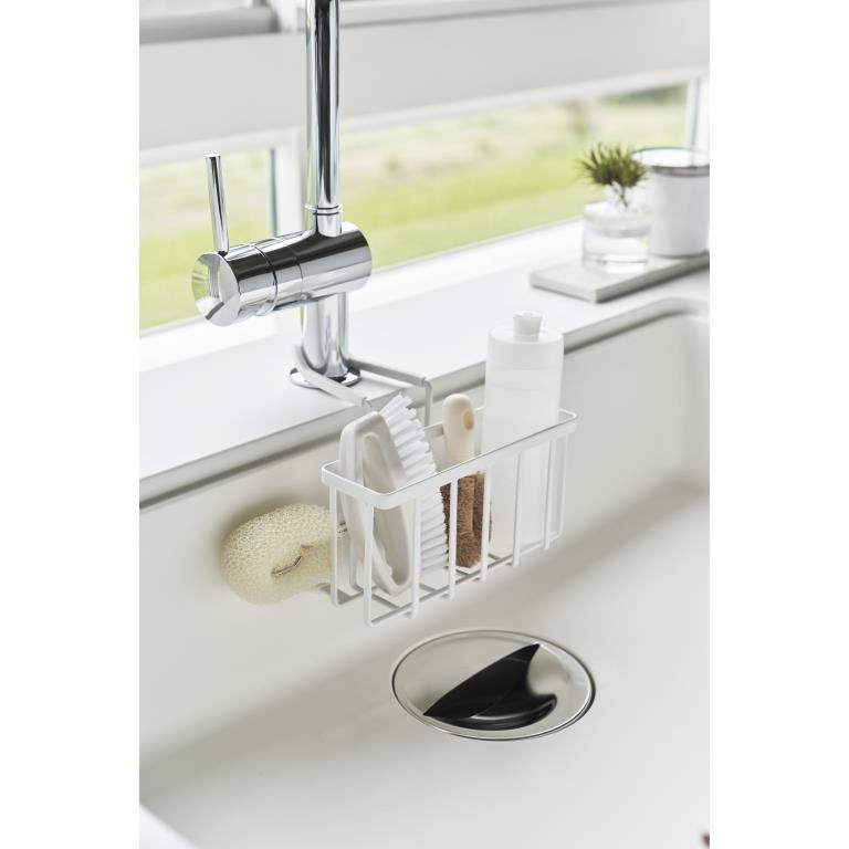 Yamazaki Hangende Gootsteenorganizer - Tower - Wit