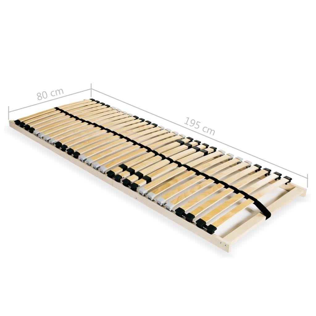 vidaXL Bedbodem  80 x 200 cm