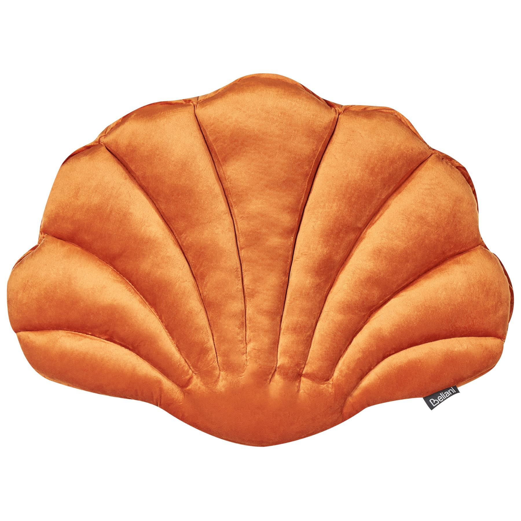 Beliani - CONSOLIDA - Sierkussen - Oranje - Fluweel