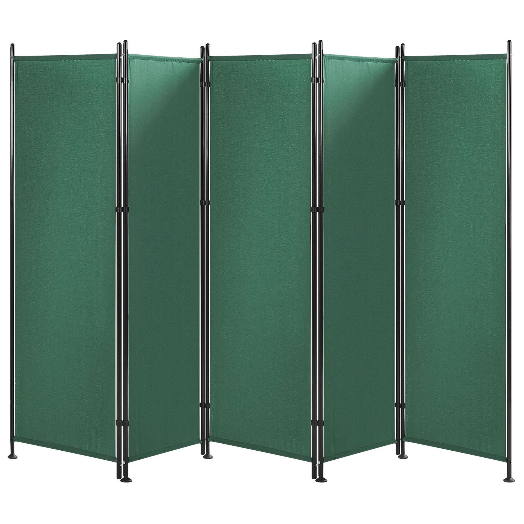 Beliani - NARNI - Kamerscherm - Groen - 270 x 170 cm - Polyester
