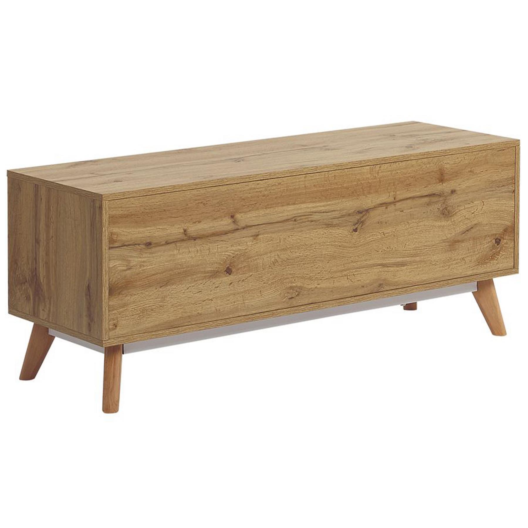 Beliani - FLORIDA - TV-meubel - Lichte houtkleur - MDF