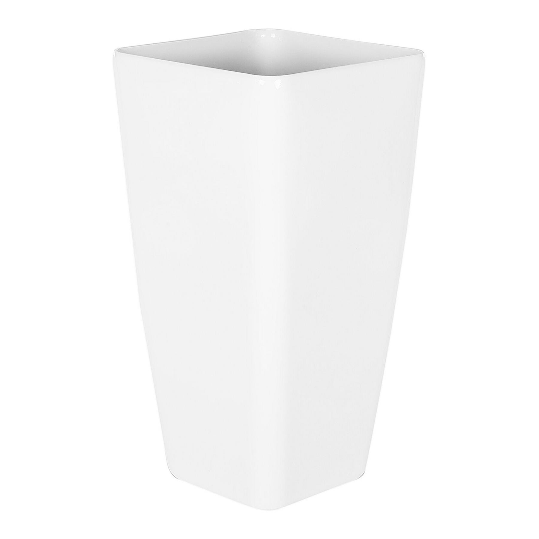 Beliani - MODI - Bloempot - Wit - 30 cm - Stenenmix