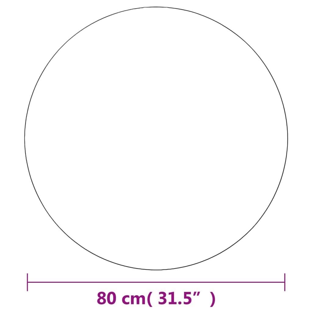 vidaXL Wandspiegel Φ 80 cm