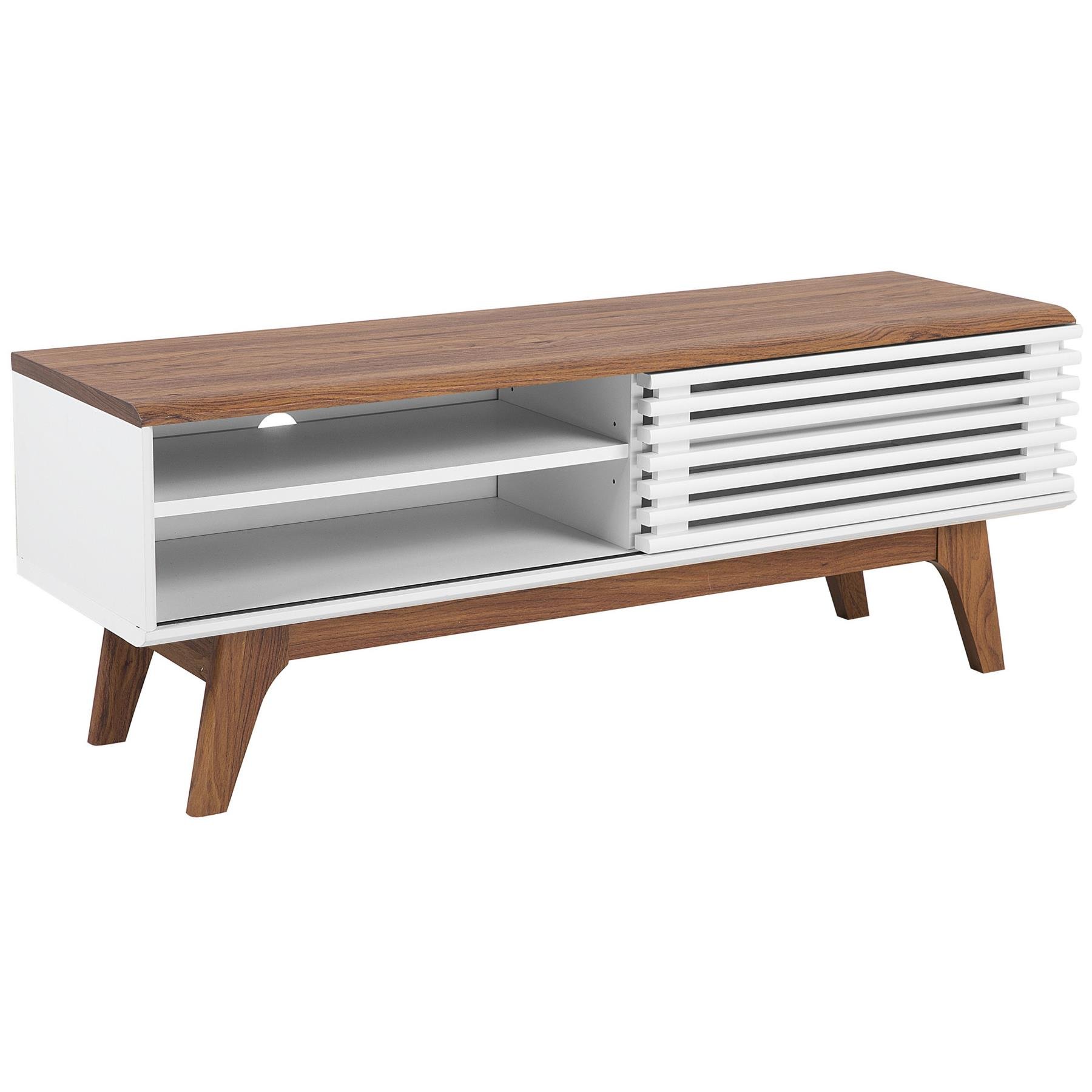 Beliani - TOLEDO - TV-meubel - Donkerbruin - MDF