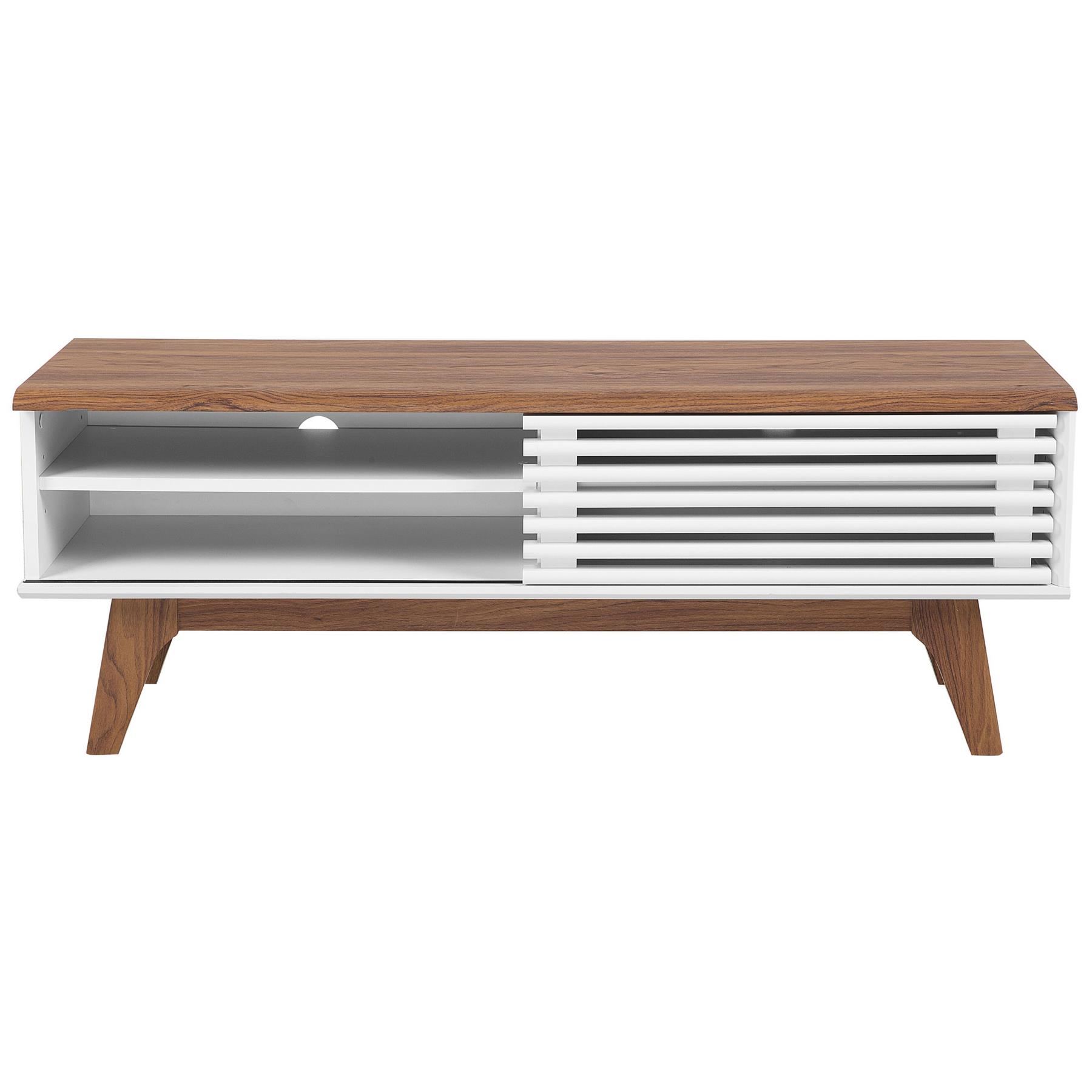 Beliani - TOLEDO - TV-meubel - Donkerbruin - MDF