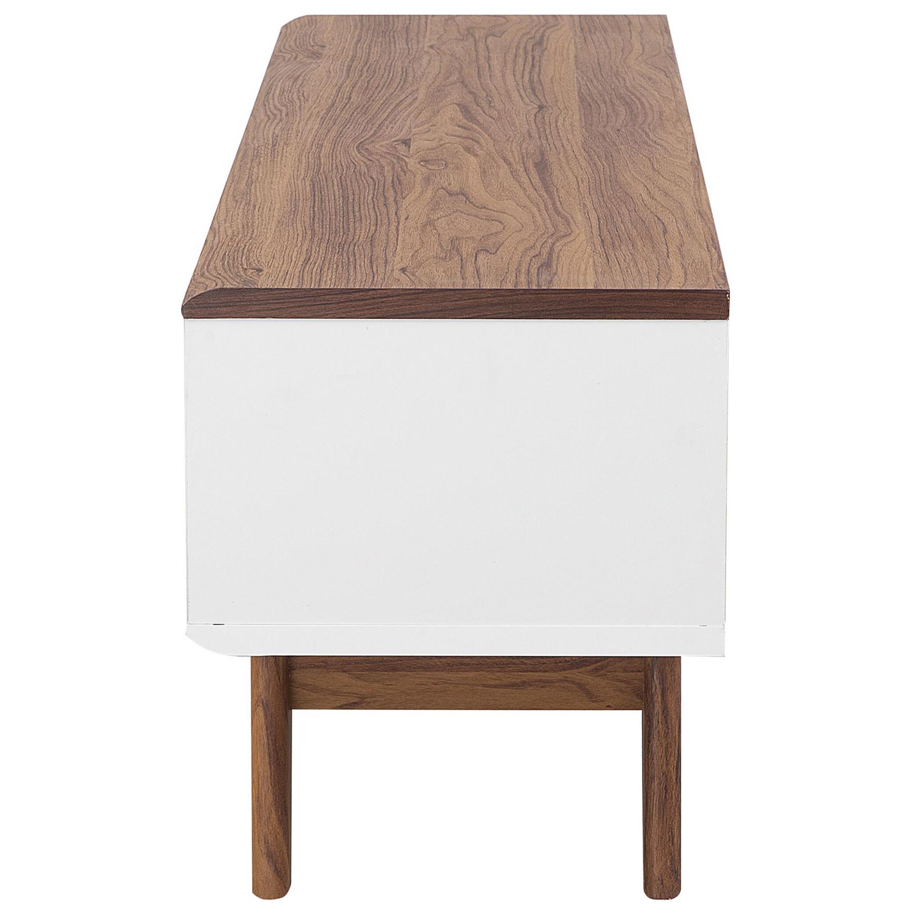 Beliani - TOLEDO - TV-meubel - Donkerbruin - MDF