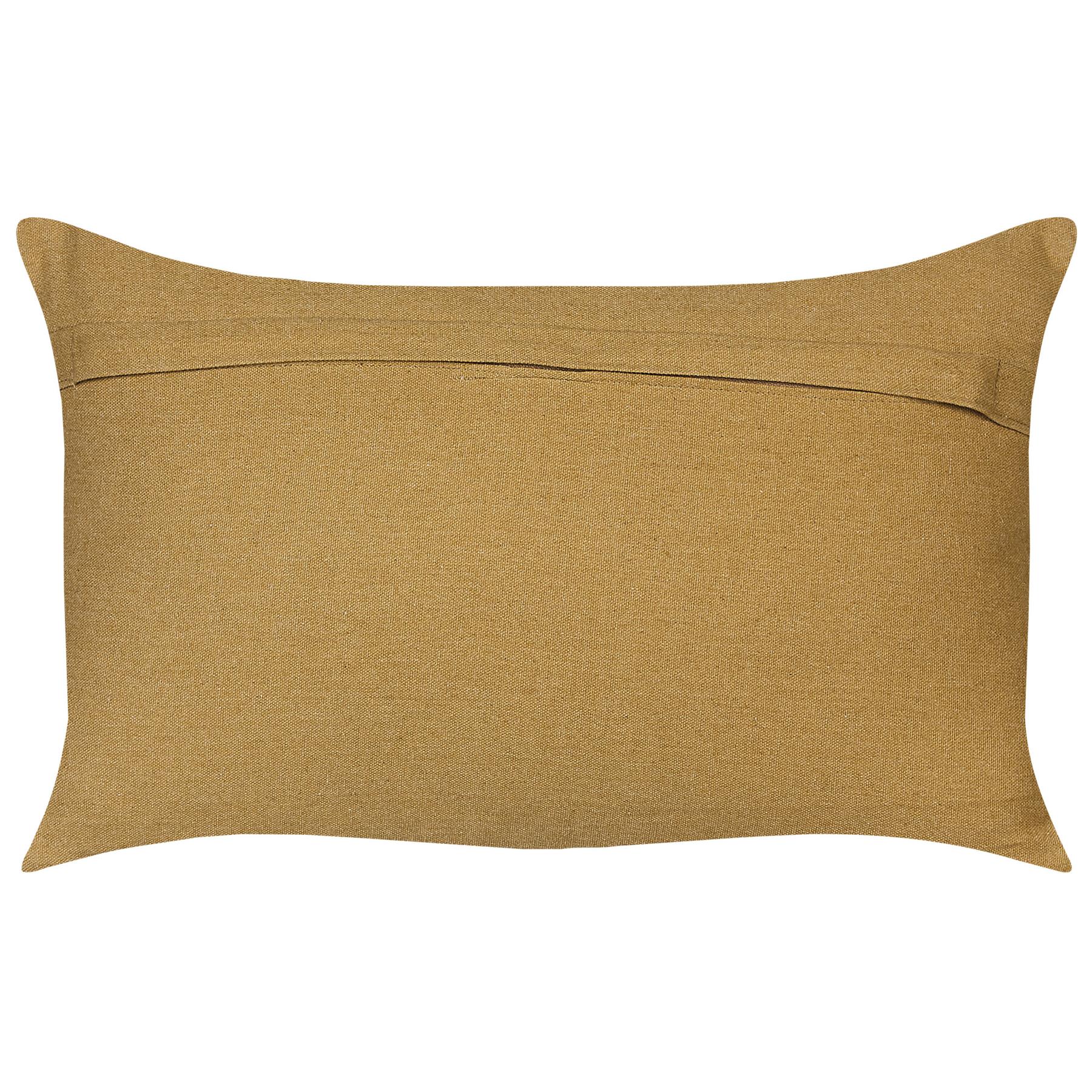 Beliani-CUMBUM-Sierkussen set van 2-Multicolor-30 x 50 cm-Jute