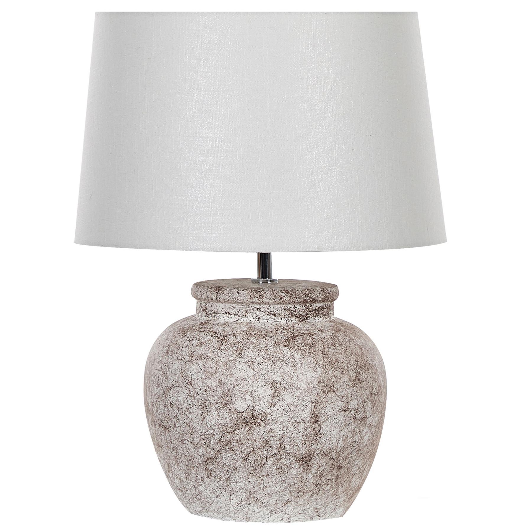 Beliani - MAREB - Tafellamp - Beige - Keramiek