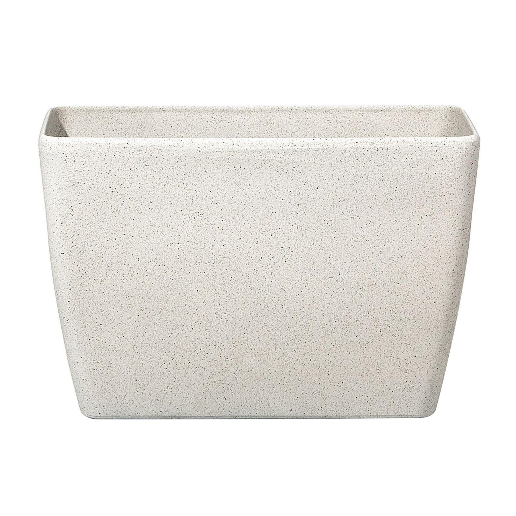 Beliani - BARIS - Plantenbak - Lichtbeige - 60 cm - Stenenmix