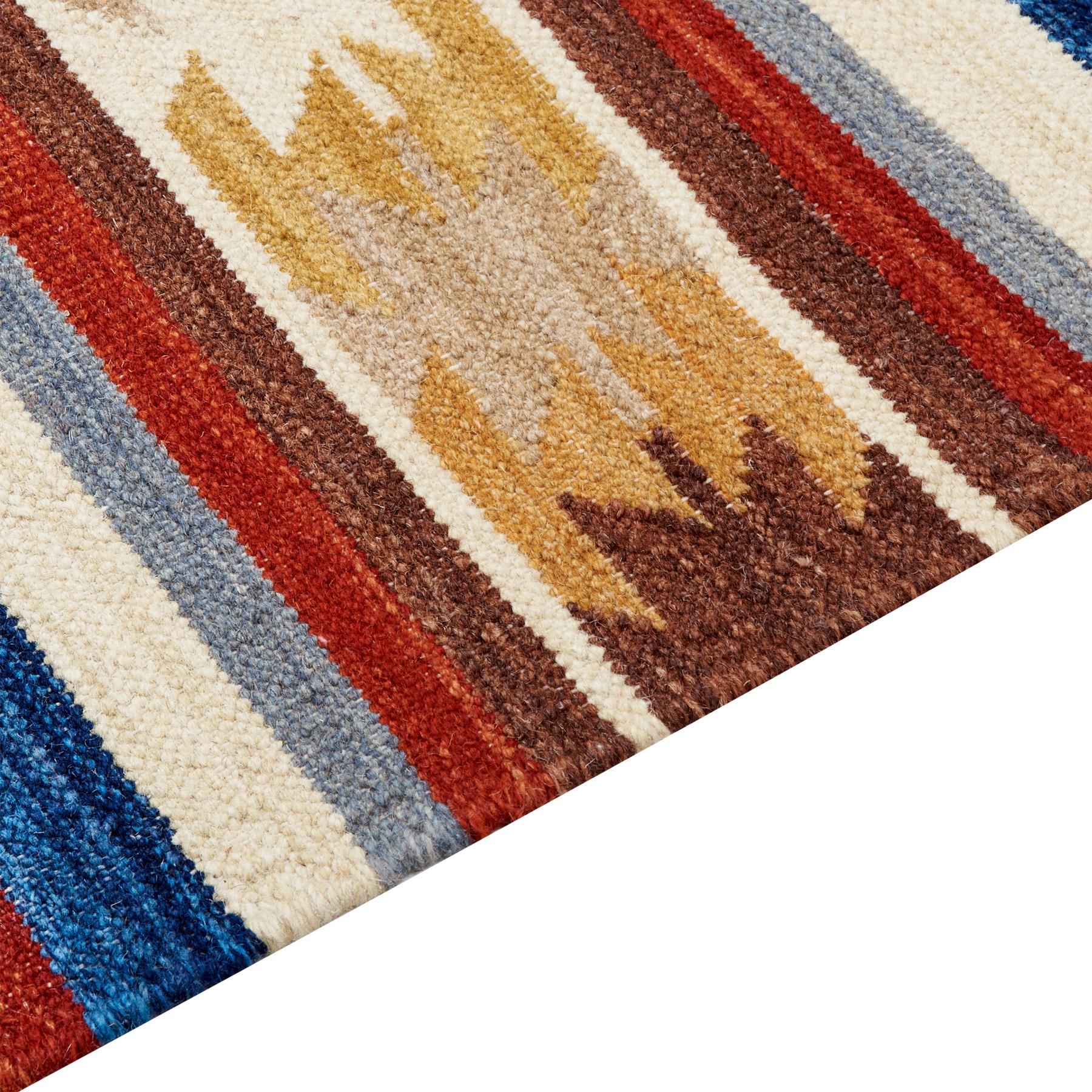 Beliani - JRARAT - Kelim vloerkleed - Multicolor - 80 x 150 cm - Wol