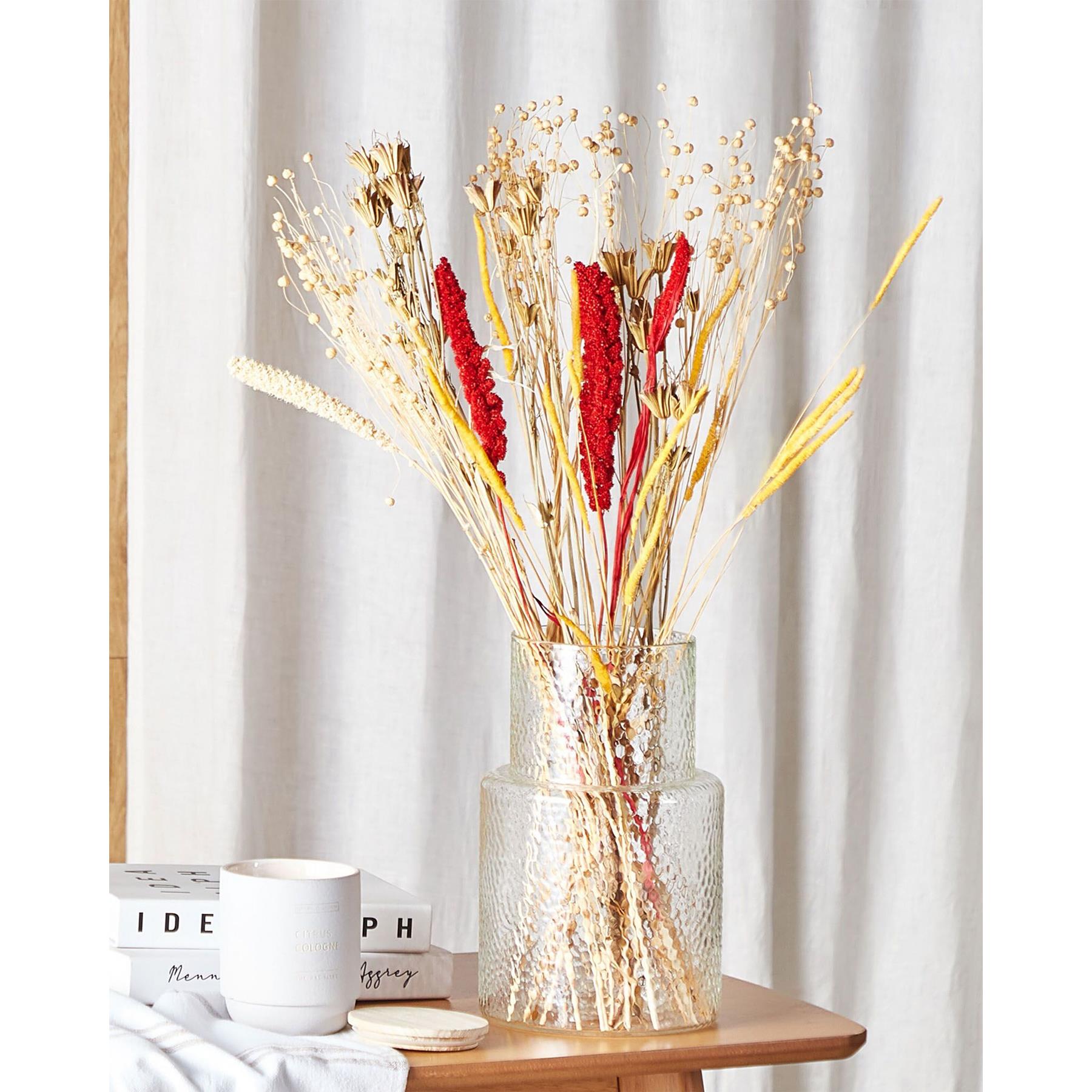 Beliani - PAMPELUNA - Droogbloemen boeket - Natuurlijk - Droogbloemen
