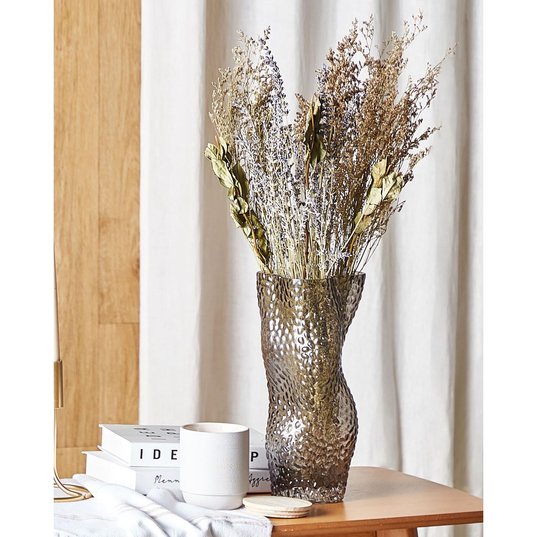 Beliani - NAWARRA - Droogbloemen boeket - Natuurlijk - Droogbloemen