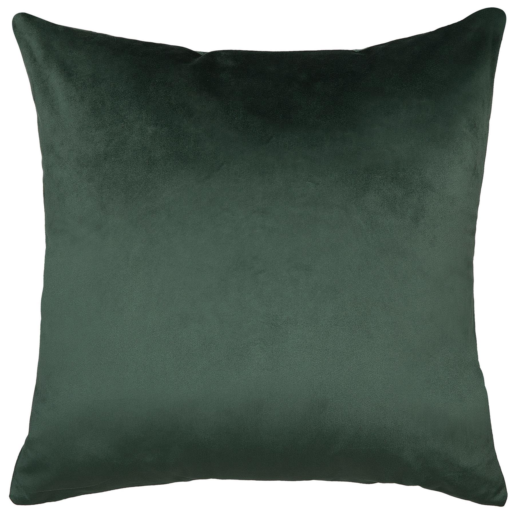 Beliani-MISTLETOE -Sierkussen set van 2-Groen-45 x 45 cm-Fluweel