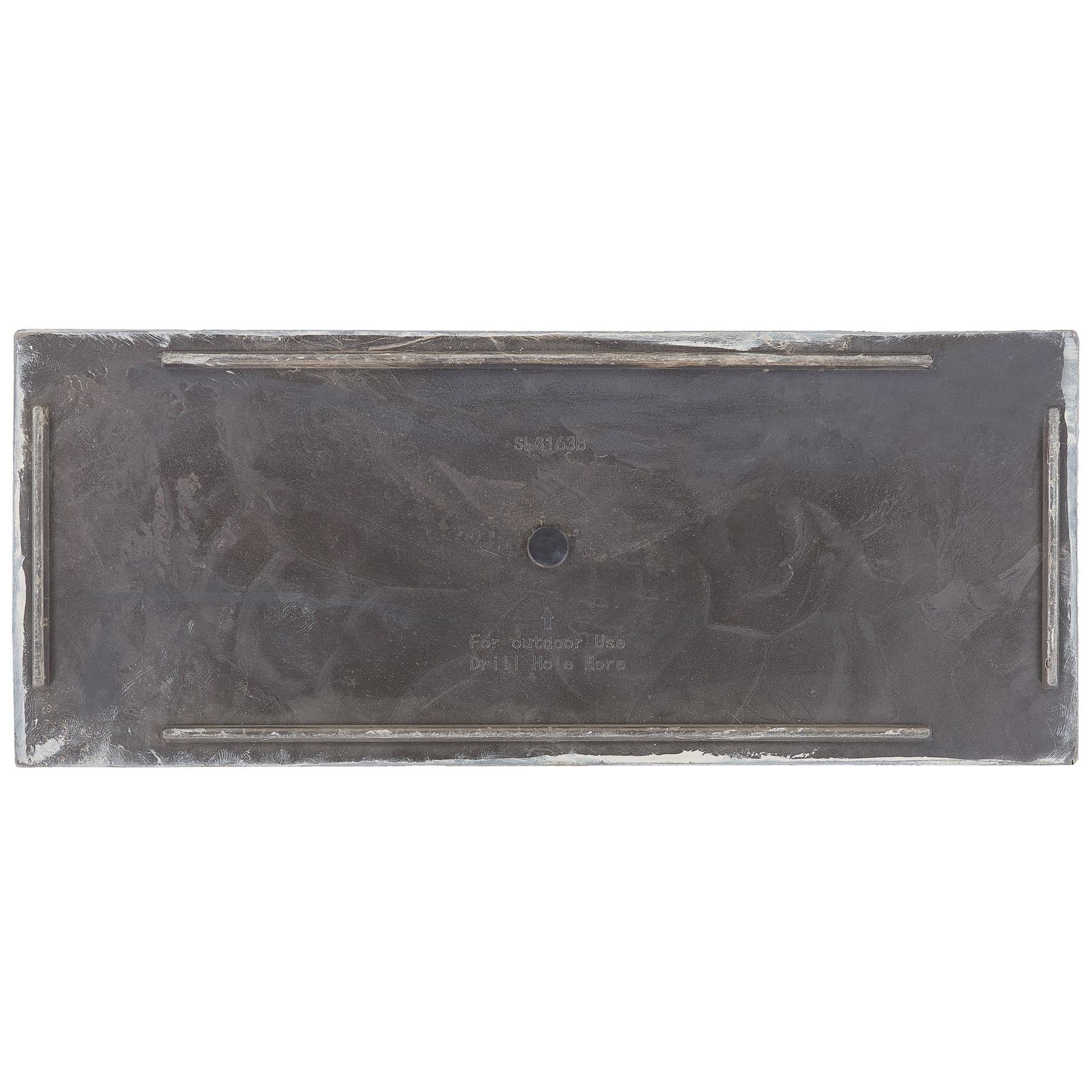 Beliani - EDESSA - Plantenbak - Grijs - 80 cm - Stenenmix