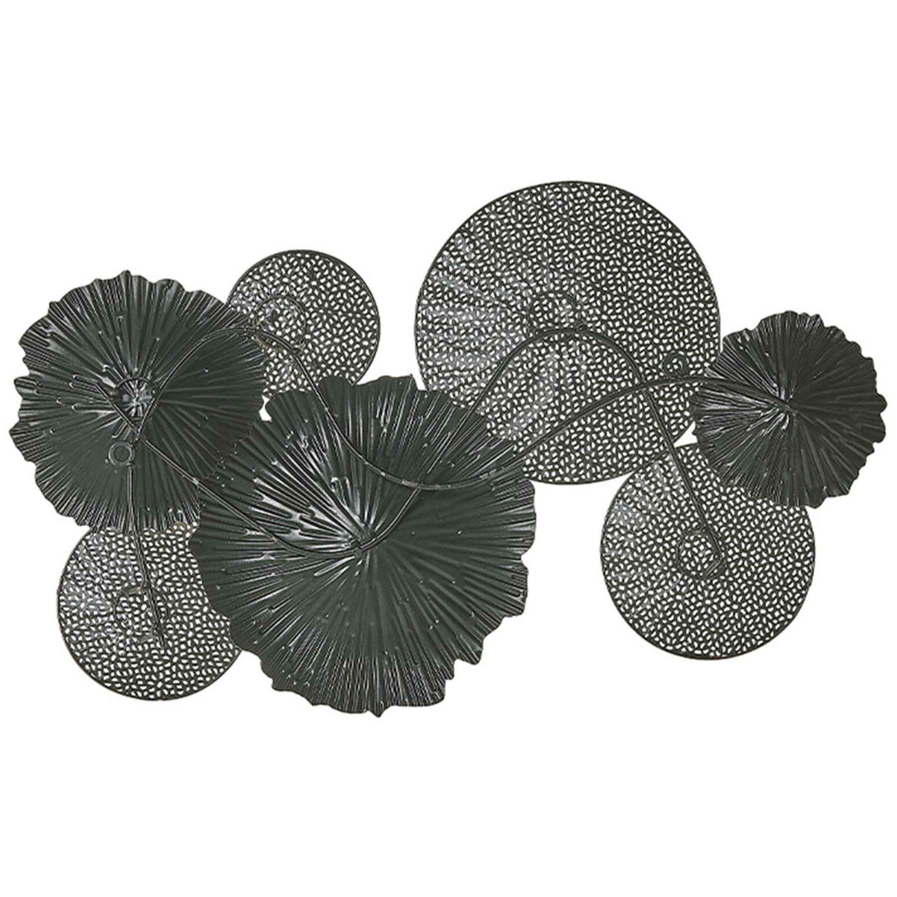 Beliani - ZIRCONIUM - Wanddecoratie - Zilver - Metaal
