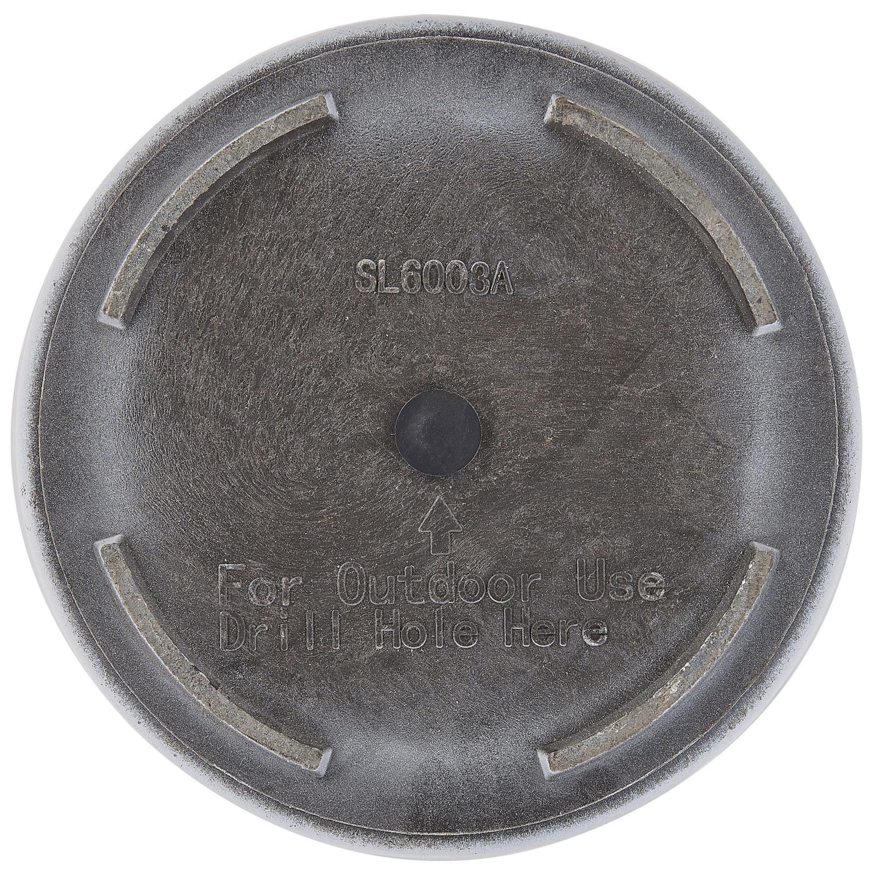 Beliani - TSERIA - Plantenbak - Wit - 40 cm - Stenenmix