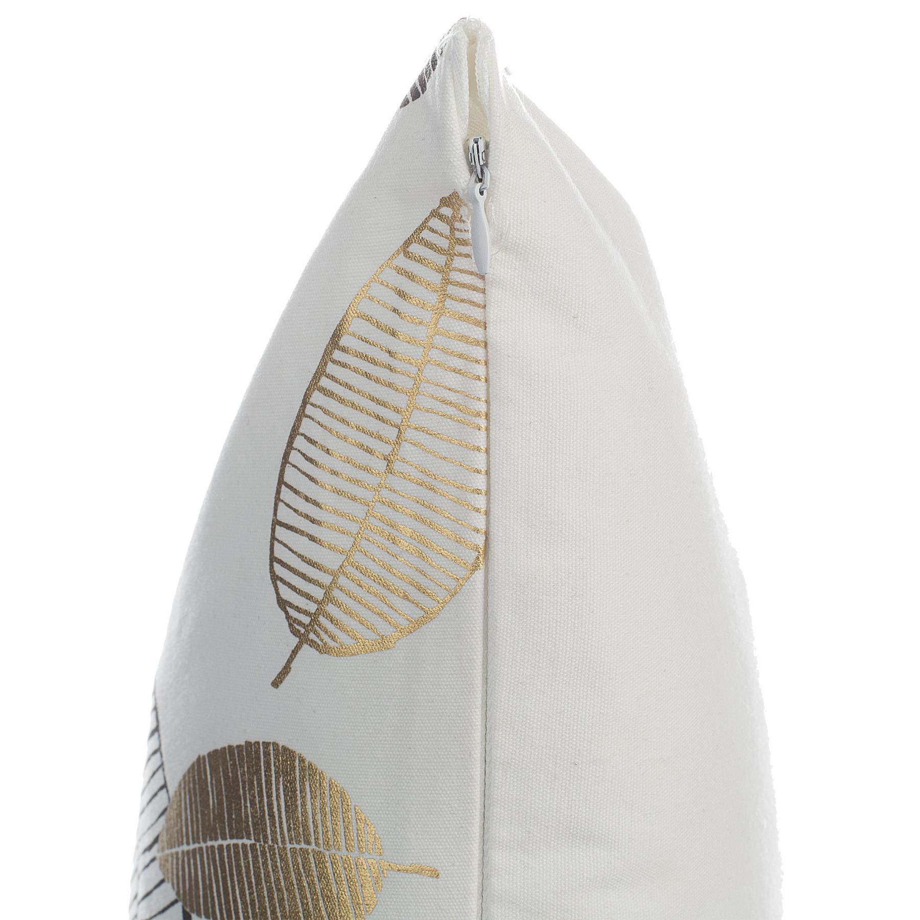 Beliani - LOTUS - Sierkussen set van 2 - Wit - 45 x 45 cm - Katoen