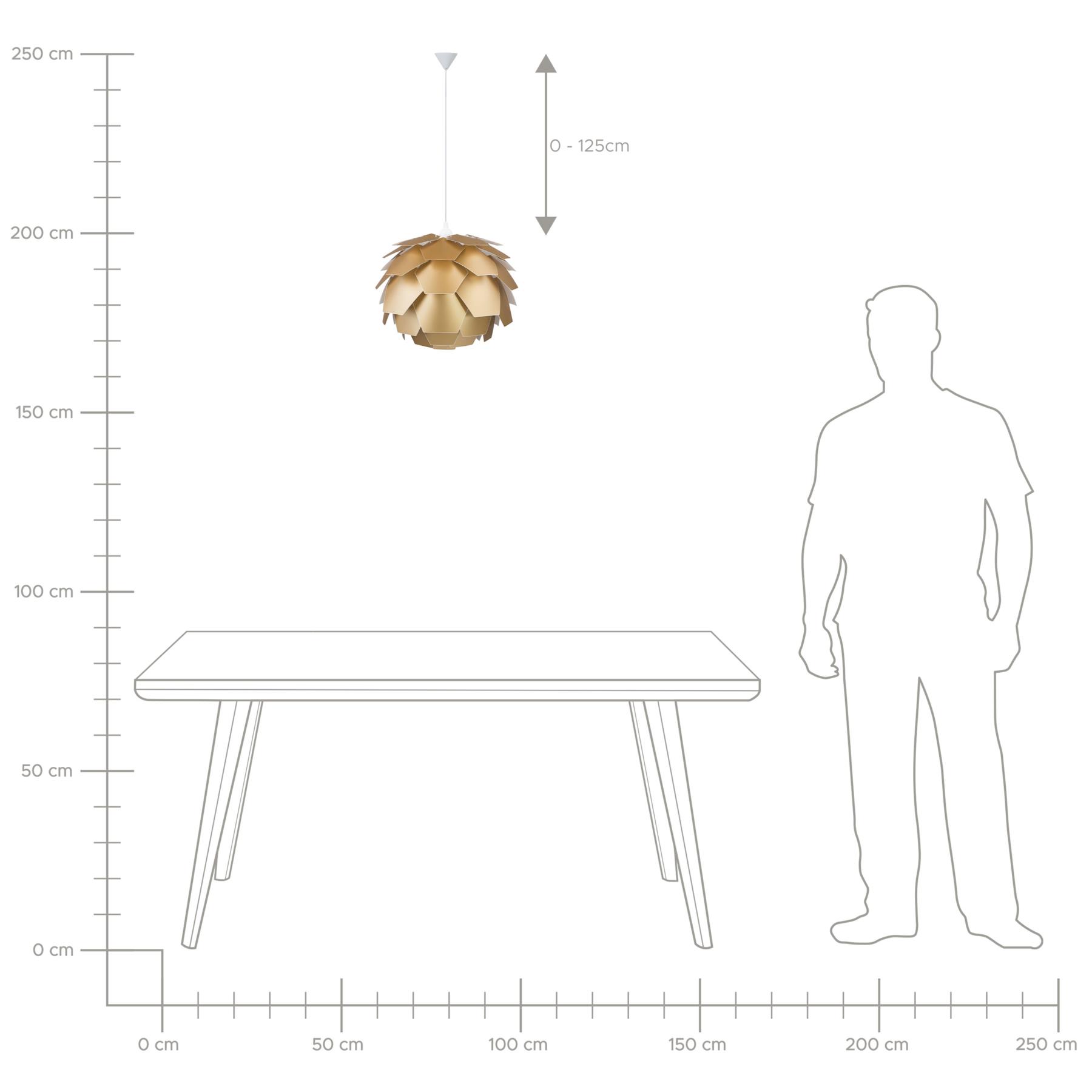 Beliani - SEGRE MINI - Kinderlamp - Goud - Synthetisch materiaal