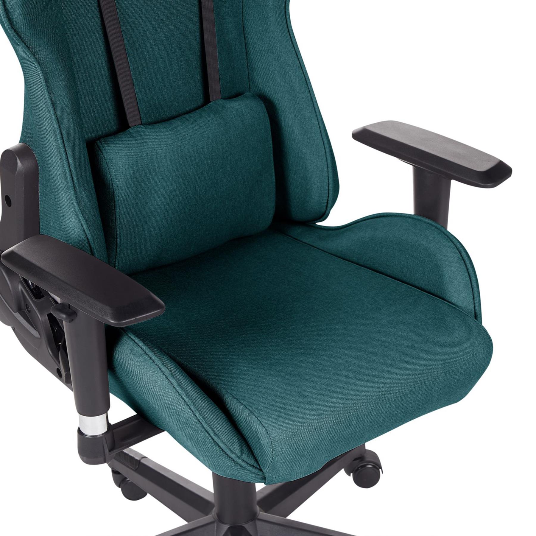 Beliani - WARRIOR - Gamestoel - Donkergroen - Polyester