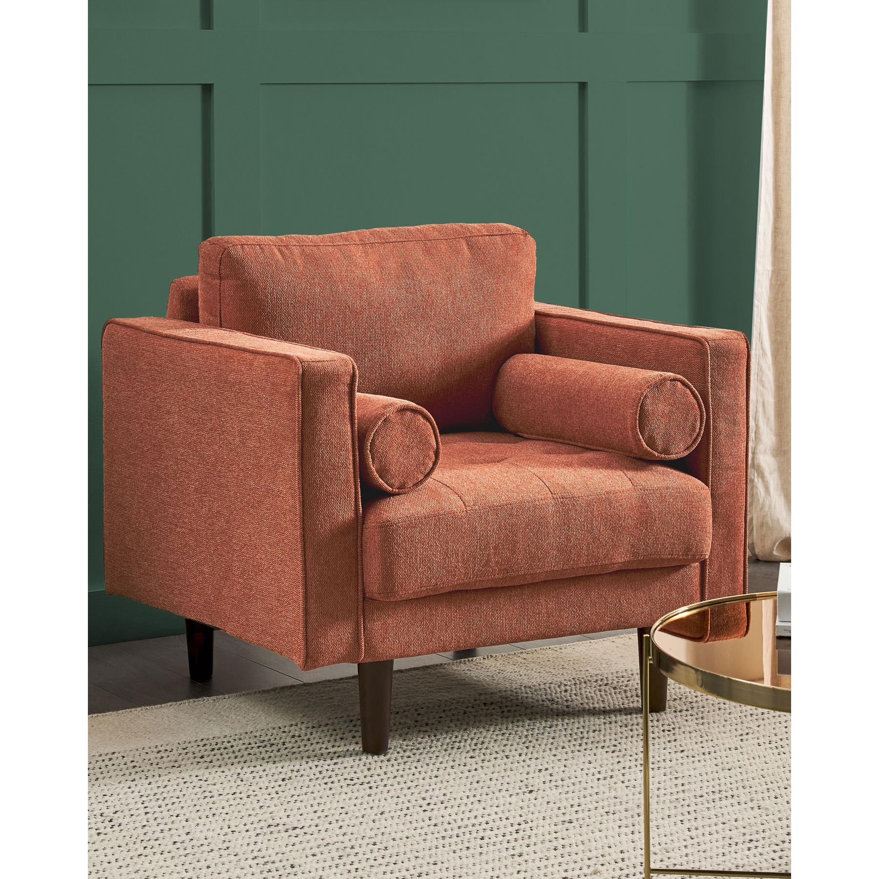 Beliani - NURMO - Fauteuil - Goudbruin - Polyester