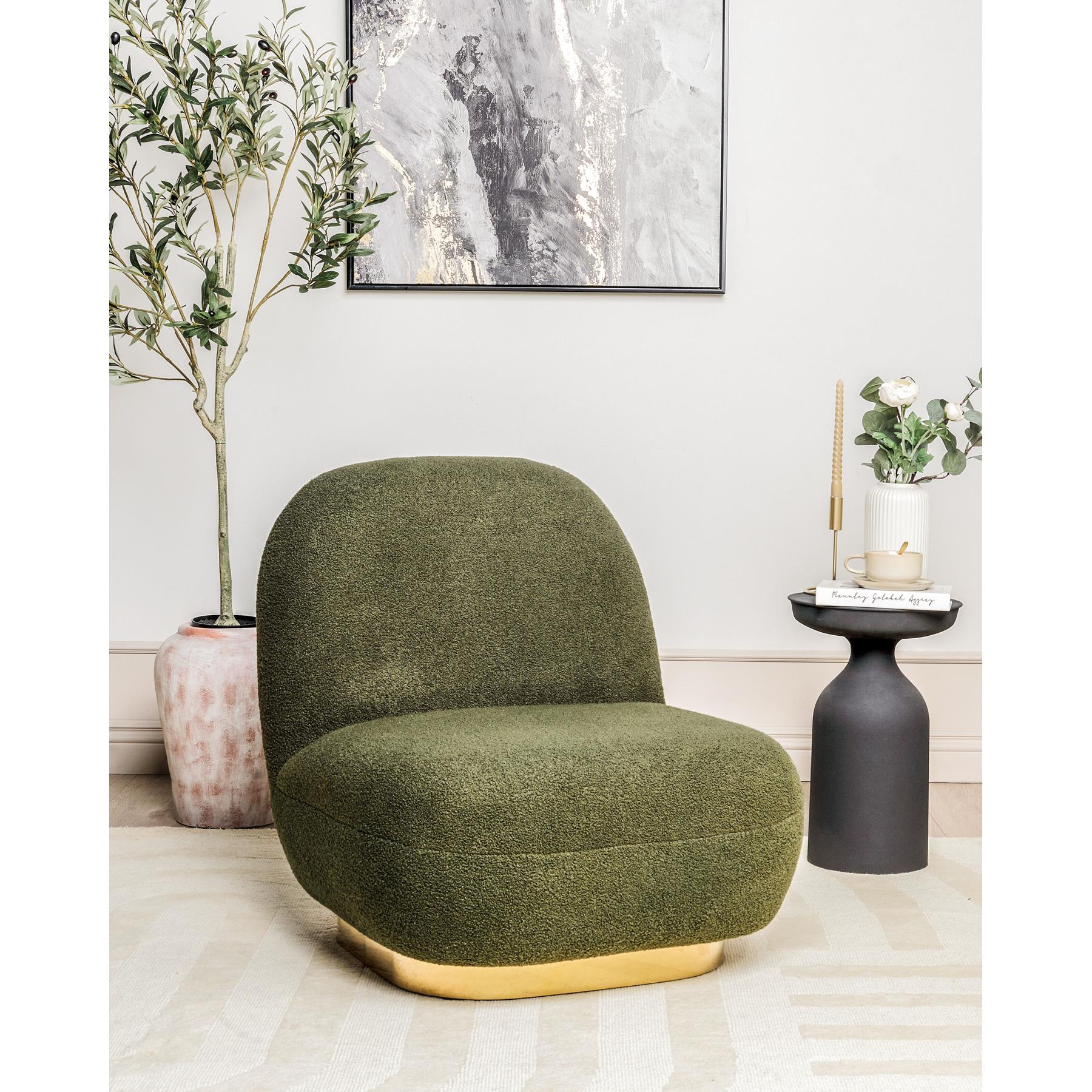 Beliani - LOVIISA - Fauteuil - Groen - Polyester